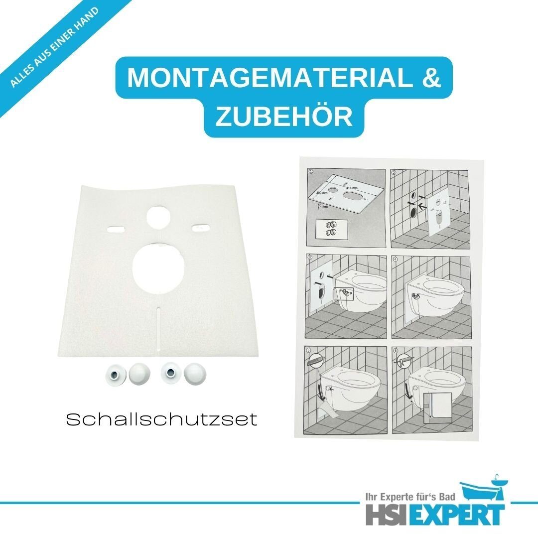 GEBERIT Vorwandelement WC Geberit Spülkasten Betätigungsplatte schwarz, 3 St.
