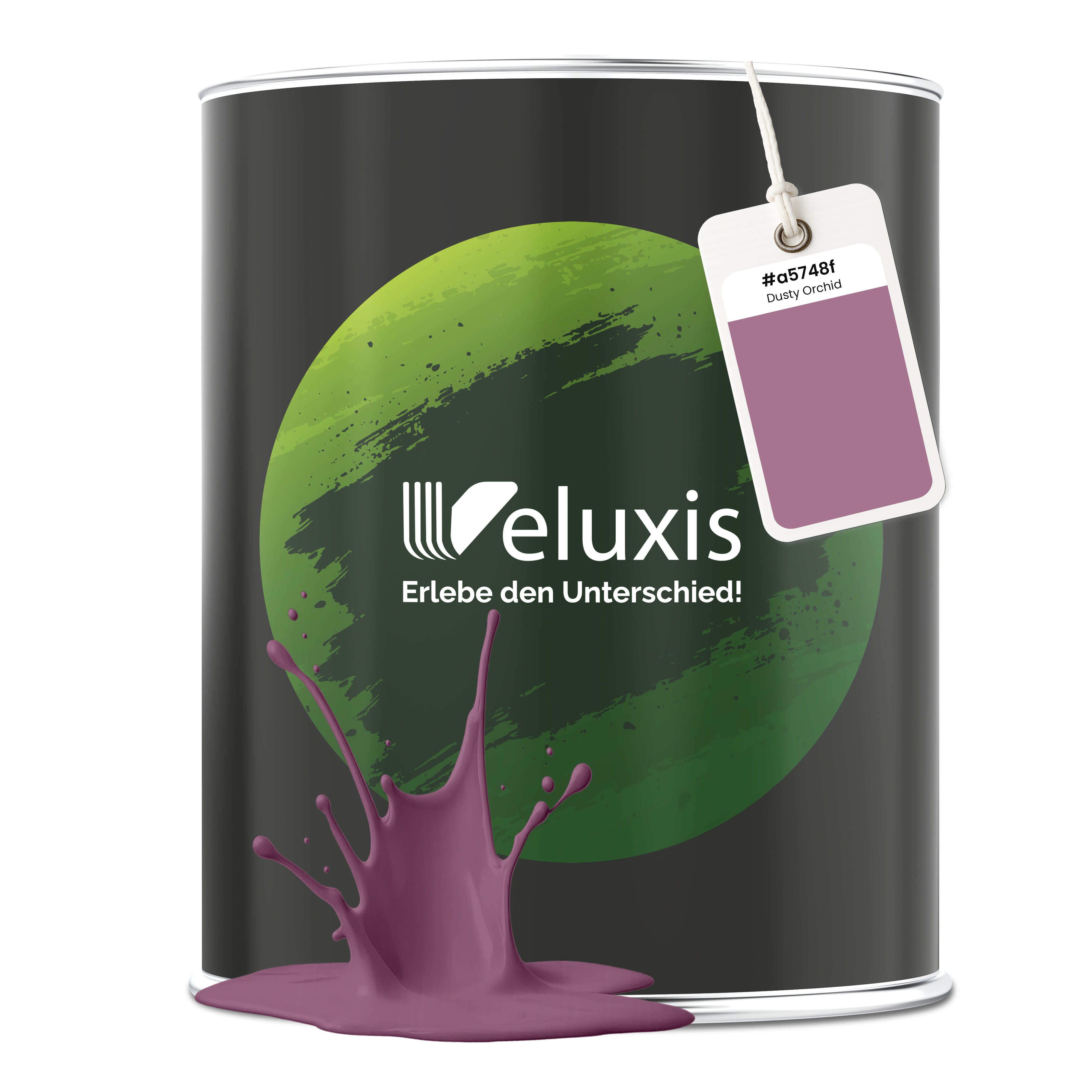 Veluxis Wandfarbe Veluxis® Edle Wandfarbe, für den Innenraum - Deckkraft-Klasse 1, Streifenfrei & tropfarm