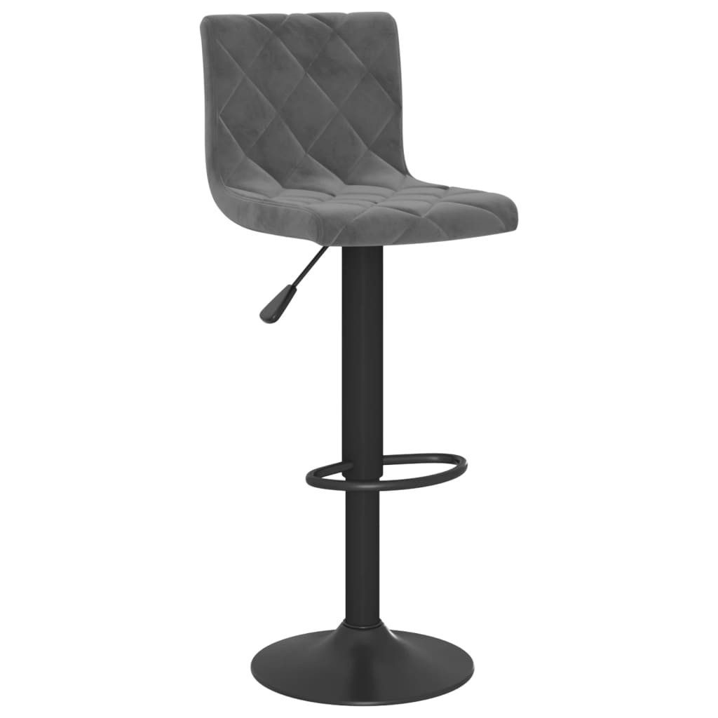 vidaXL Barhocker Barhocker 2 Stk. Dunkelgrau günstig online kaufen