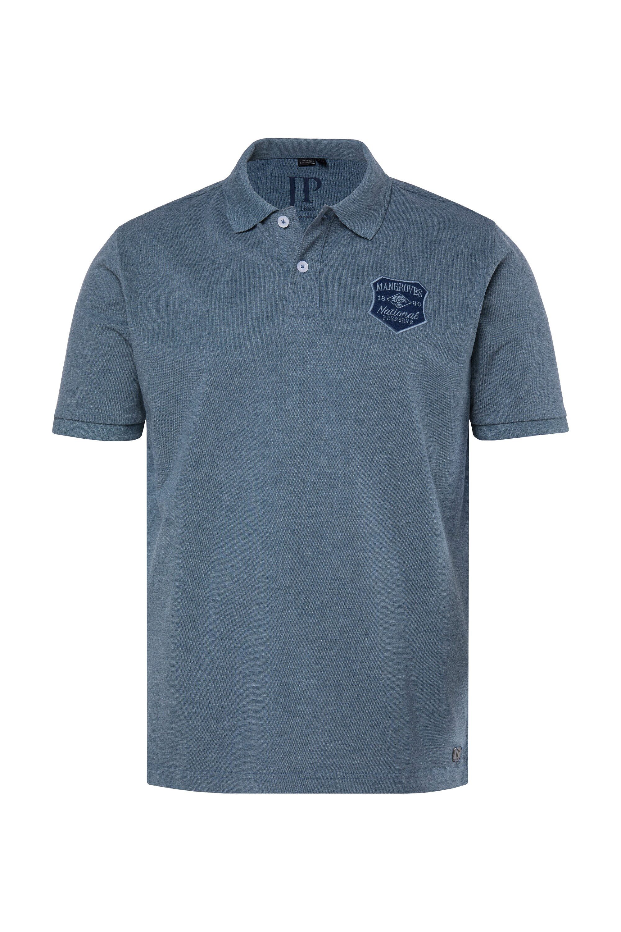 JP1880 Poloshirt Poloshirt Halbarm Piqué Badge bis 8 XL – Bild 2 von 3