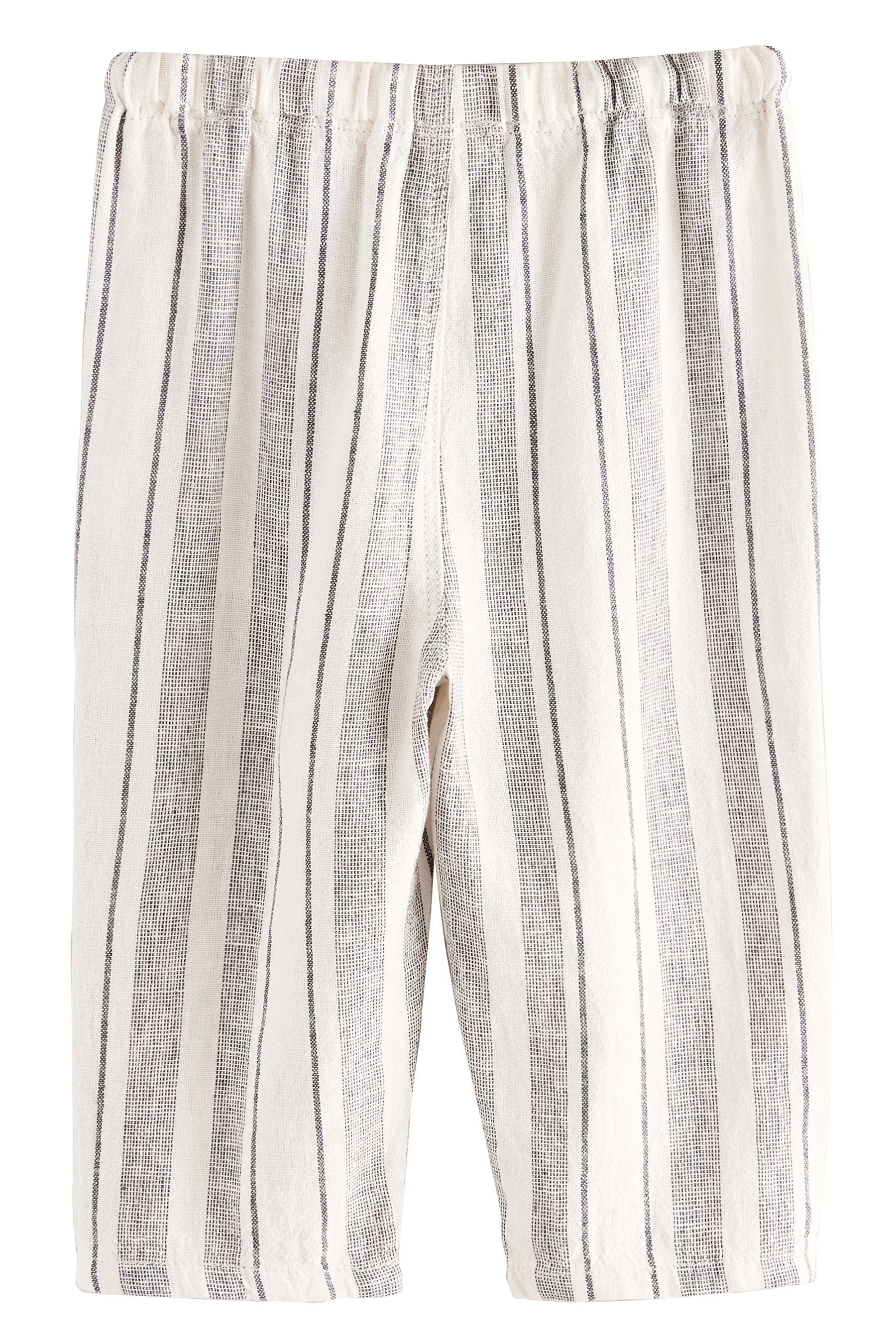 Next Palazzohose Hose Leinengemisch mit weitem günstig online kaufen