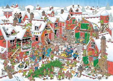 Jumbo Spiele Puzzle Jan van Haasteren Das Dorf des Weihnachtsmanns, 1000 Puzzleteile