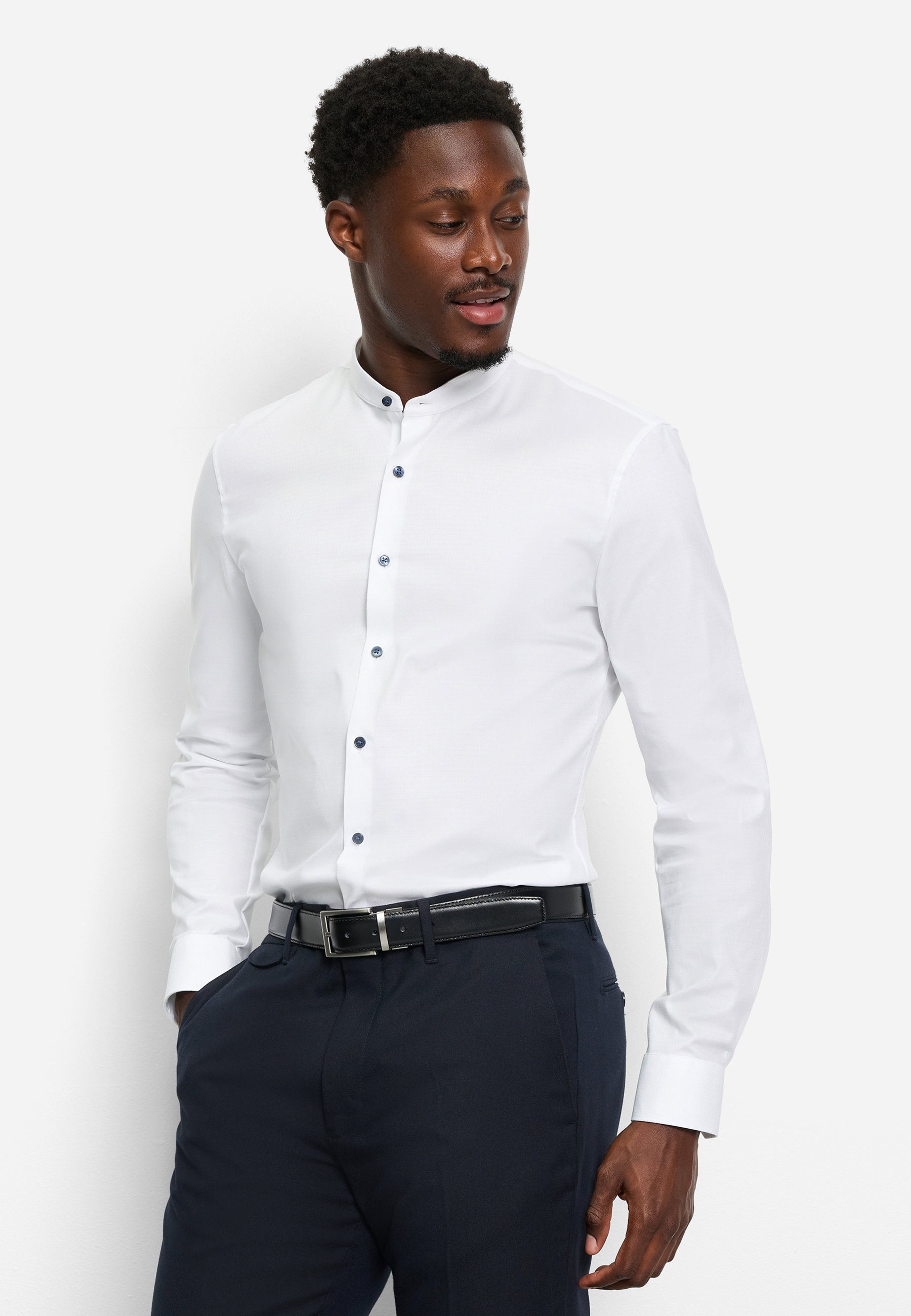 OLYMP Businesshemd OLYMP No. Six, super slim, Businesshemd, Stehkragen günstig online kaufen