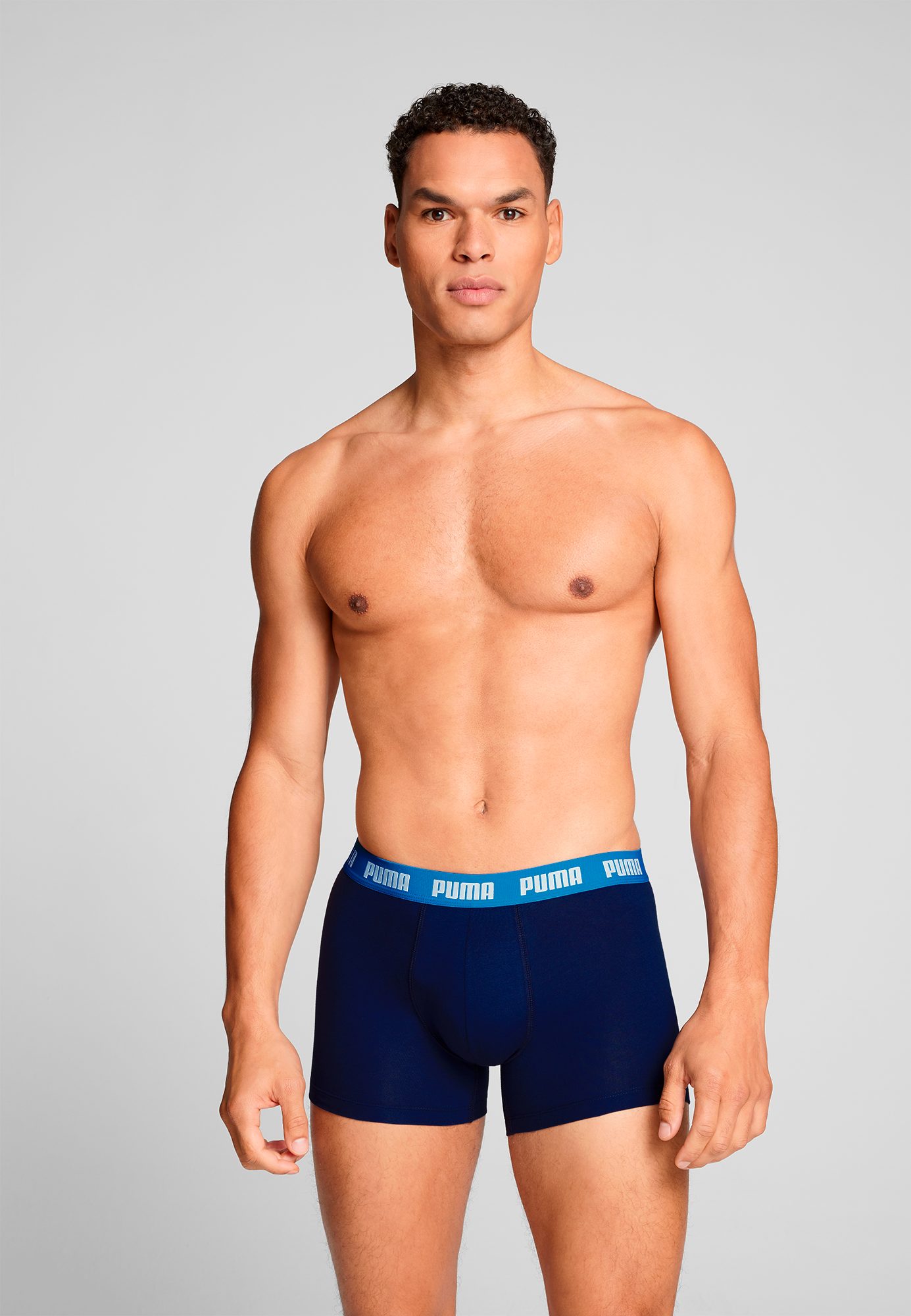 PUMA Boxershorts PUMA MEN EVERYDAY BOXERS 3P (3er Pack) mit Komfortbund