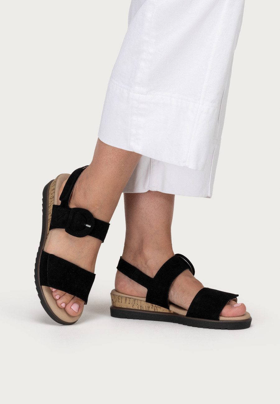 vitaform Damenschuhe Sandalette echt Leder Sandalette