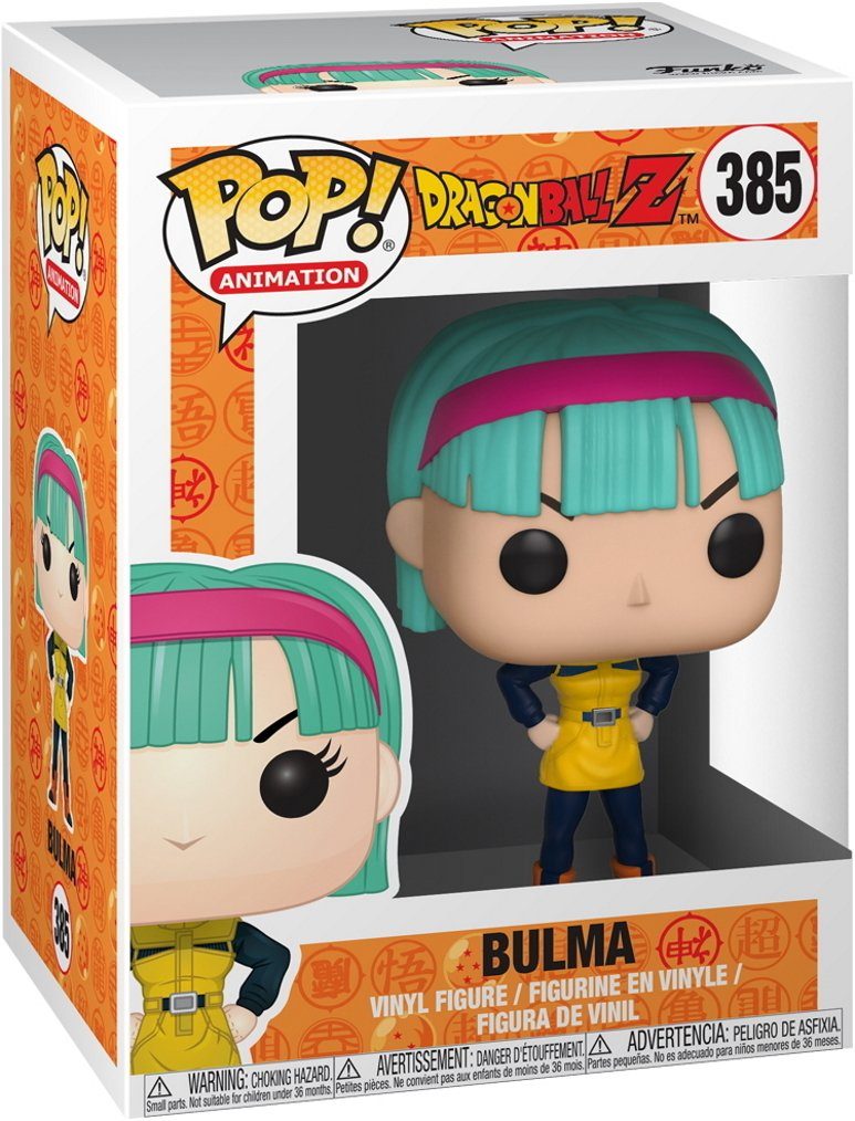 Spielfigur Dragon Ball Z - Bulma 385 Pop! Vinyl Figur