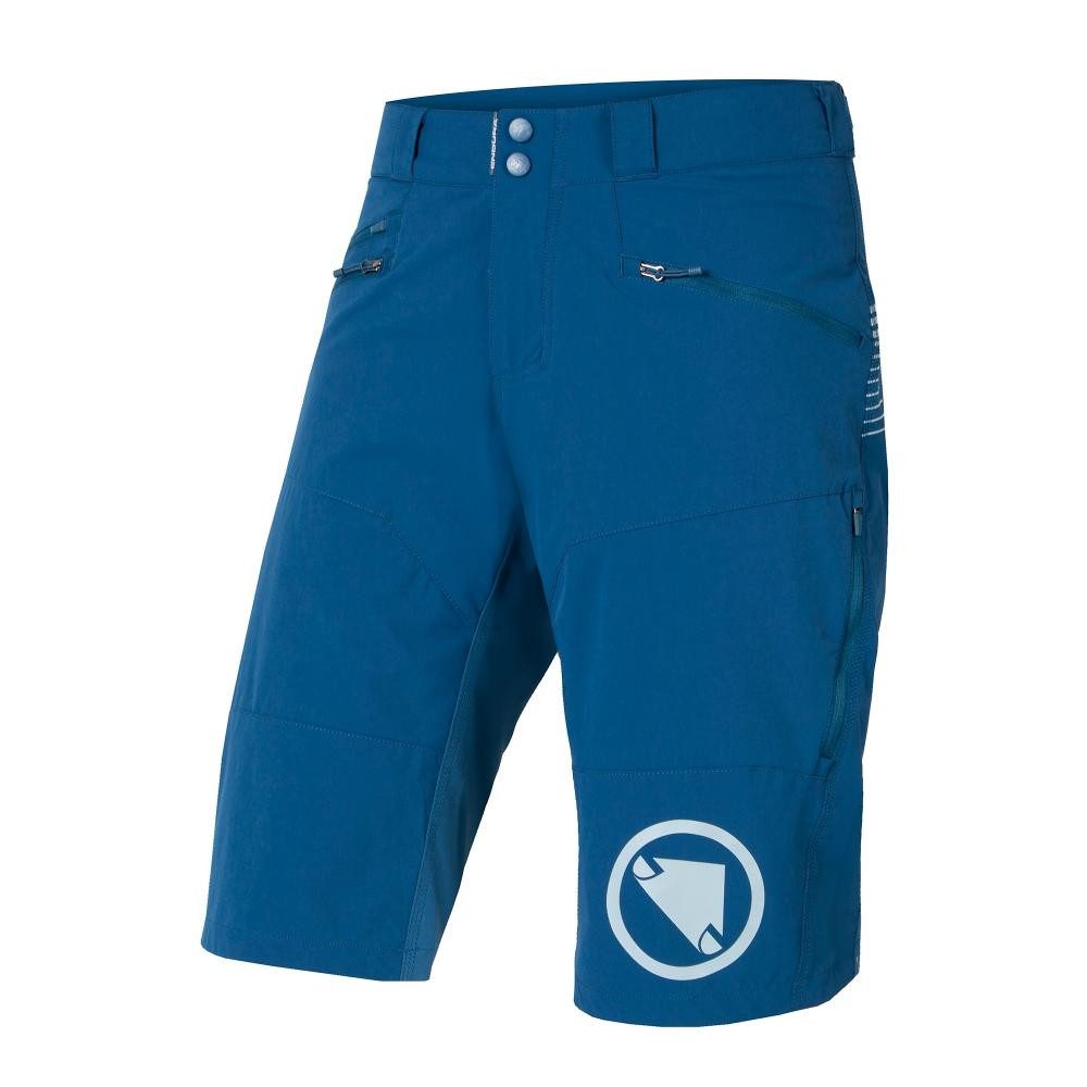 Endura Fahrradhose Endura SingleTrack Shorts II, Herren, Größe L, Farbe Blaubeere, robust