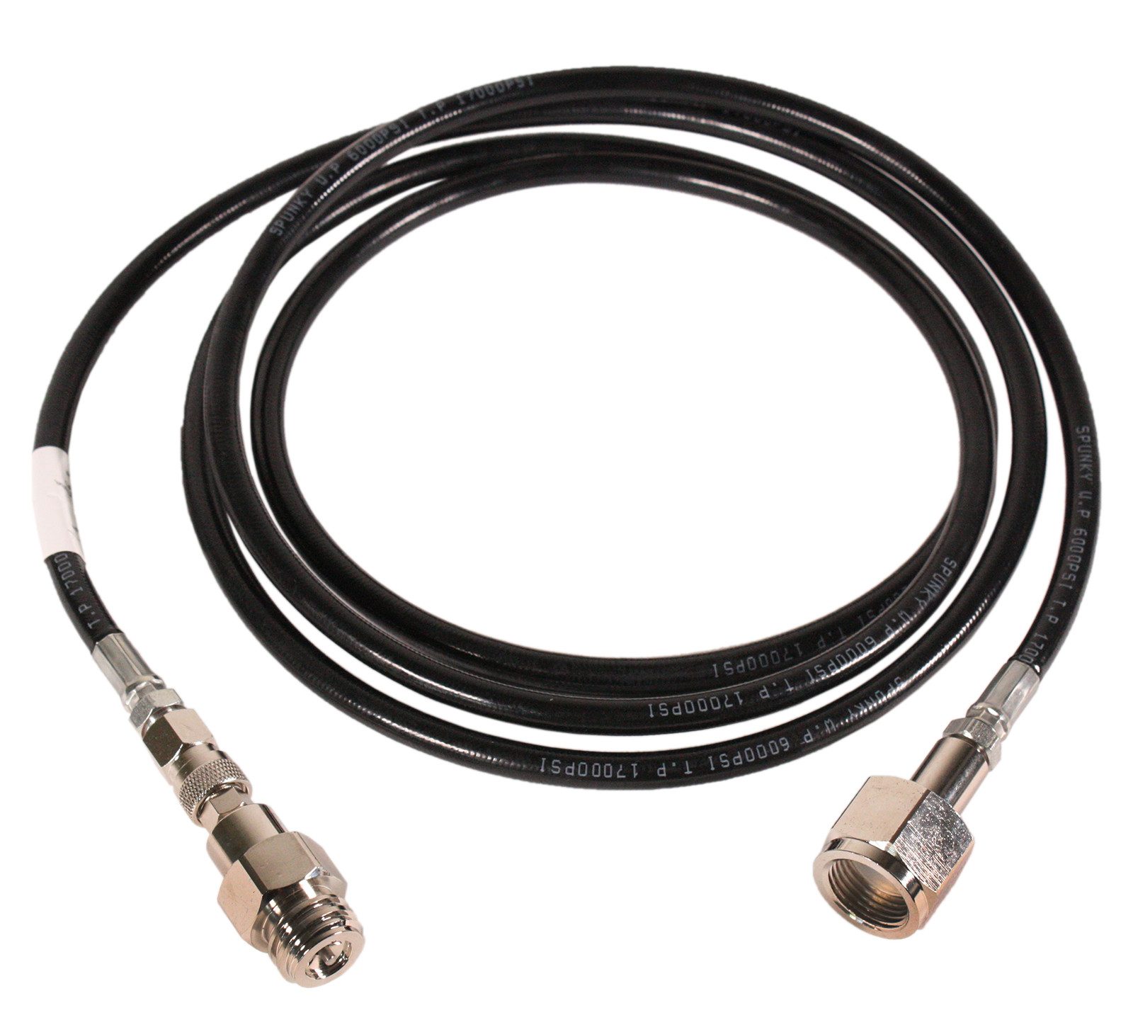 WELDINGER Hochdruckschlauch Adapterschlauch 2,0 m für Wassersprudler (Sodastream ACME 21,6ACMW-6G), Hochdruckschlauch aus verstärktem Nylon mit Anschlussadapter, (Set, Hochdruck-Schlauch CO2 mit Adapter), nur für Einschraubsystem