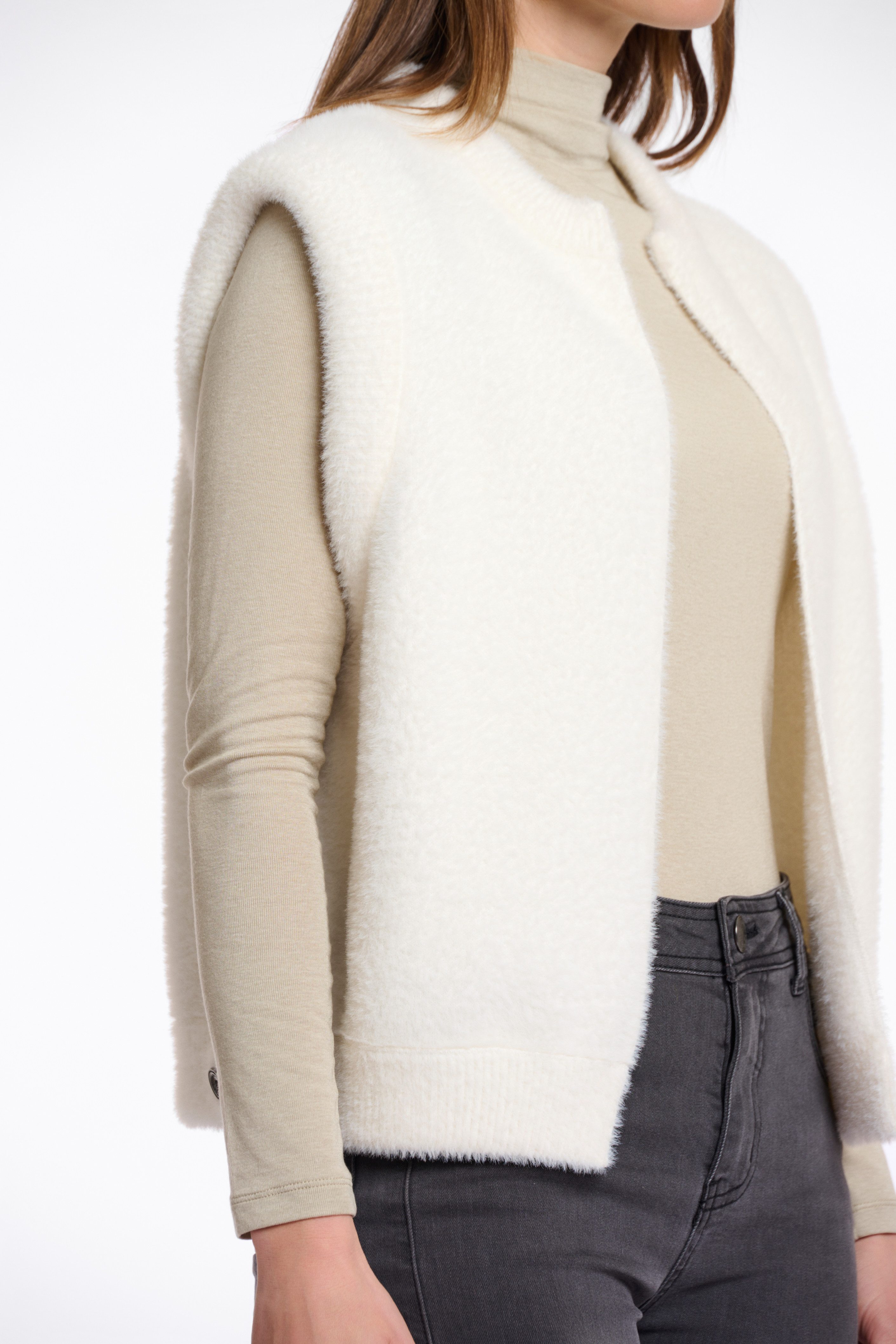 Rino & Pelle Kurzweste ELONA mit Bündchen