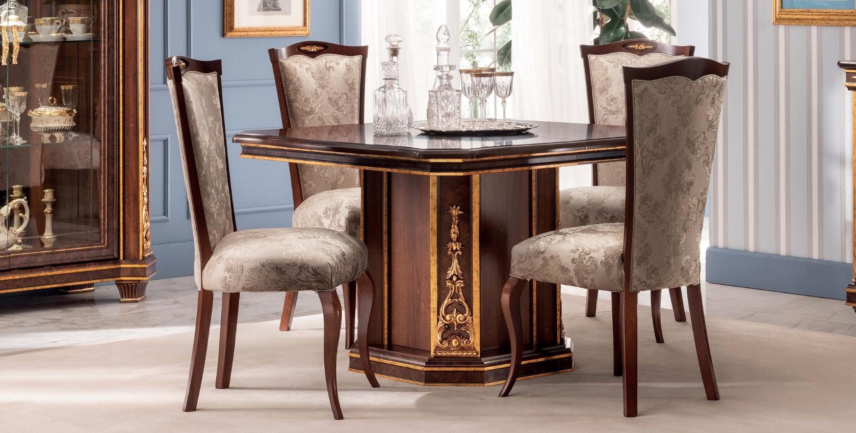 JVmoebel Stuhl, Klassischer Designer Stuhl Echtes Holz Stühle Barock Rokoko Antik Stil Italy arredoclassic™