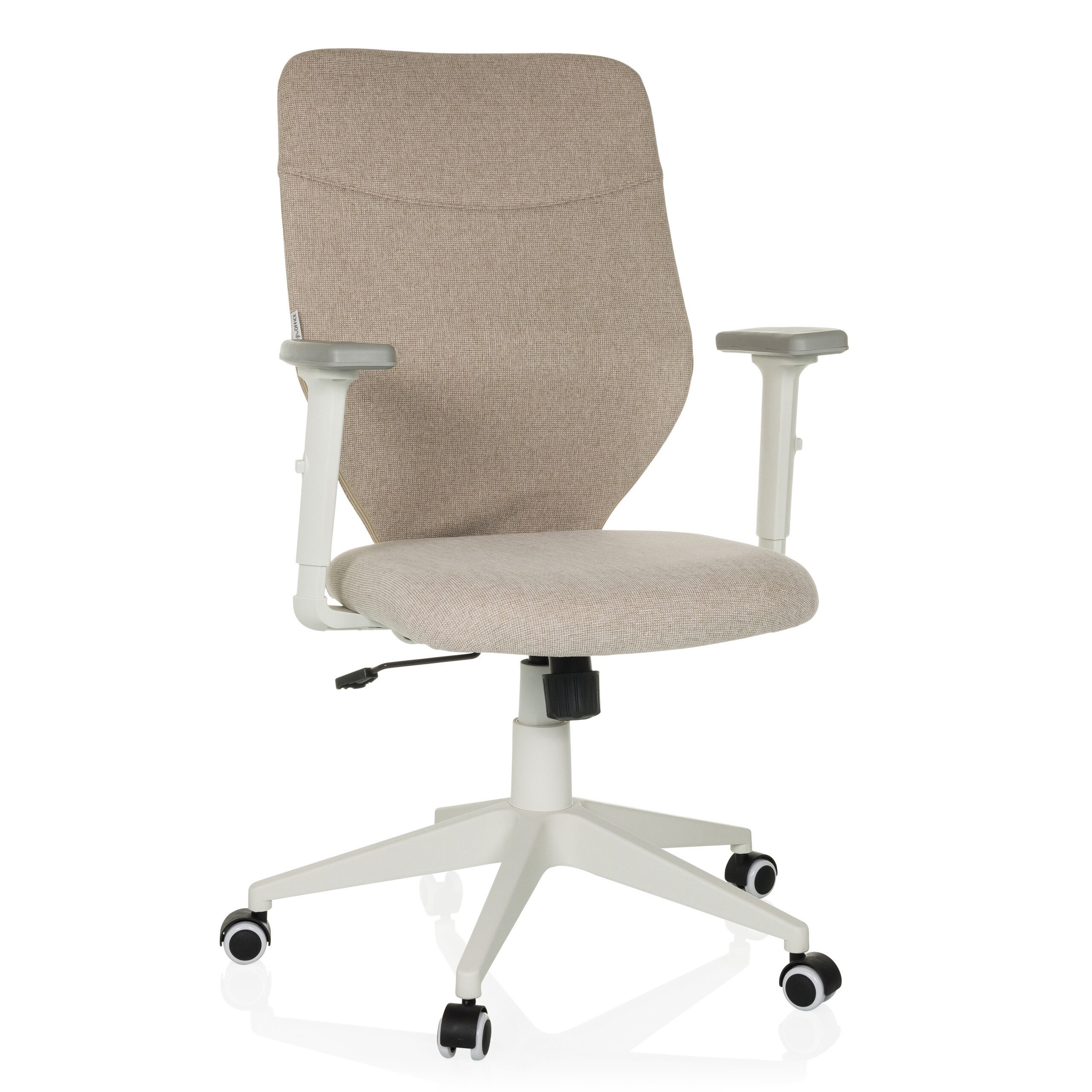 hjh OFFICE Drehstuhl Home Office Bürostuhl COSIO II Stoff mit Armlehnen (1 günstig online kaufen