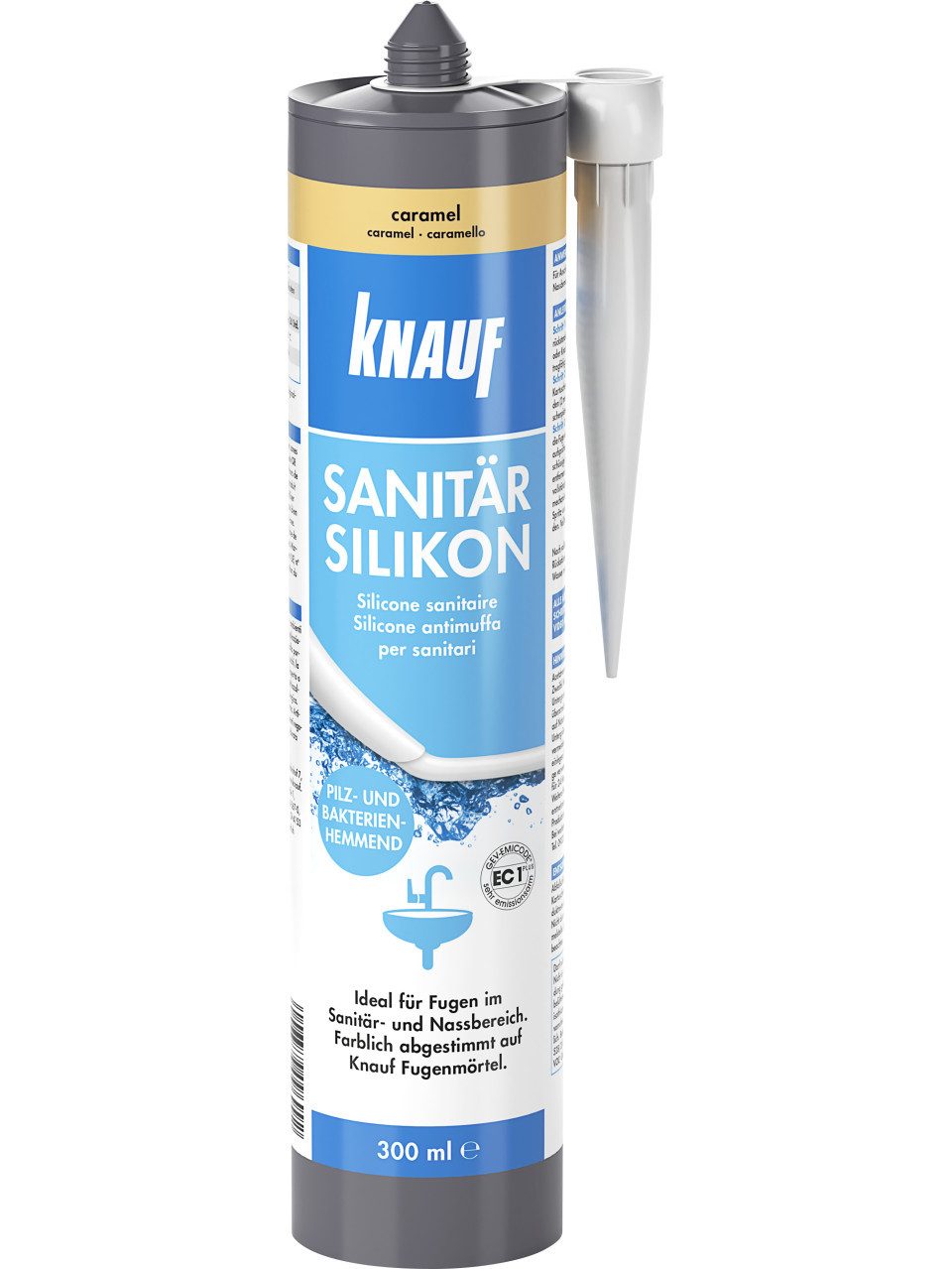 KNAUF Silikon Knauf Sanitär Silikon caramel 300 ml