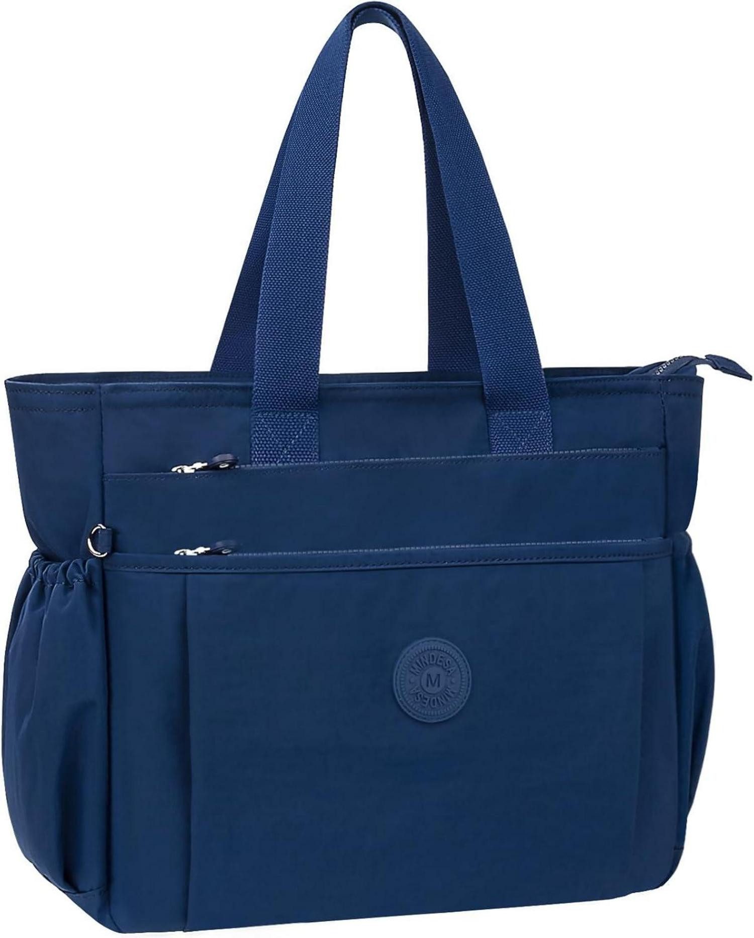 Umhängetasche Große Damen Handtasche Nylon Umhängetasche mit vielen Fächern