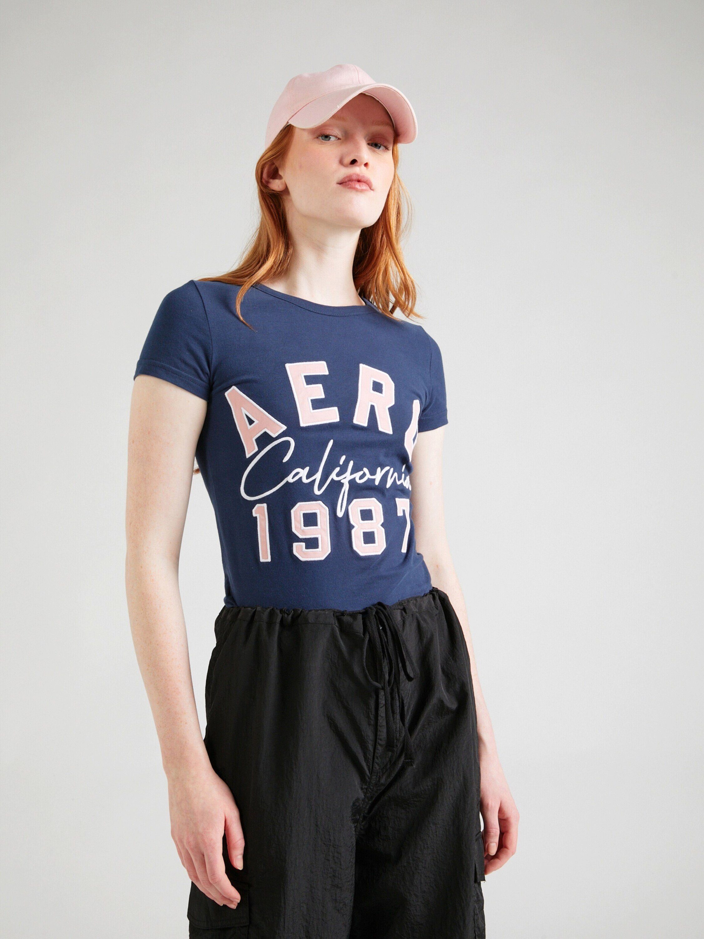 AÈROPOSTALE T-Shirt CALIFORNIA 1987 (1-tlg) Stickerei