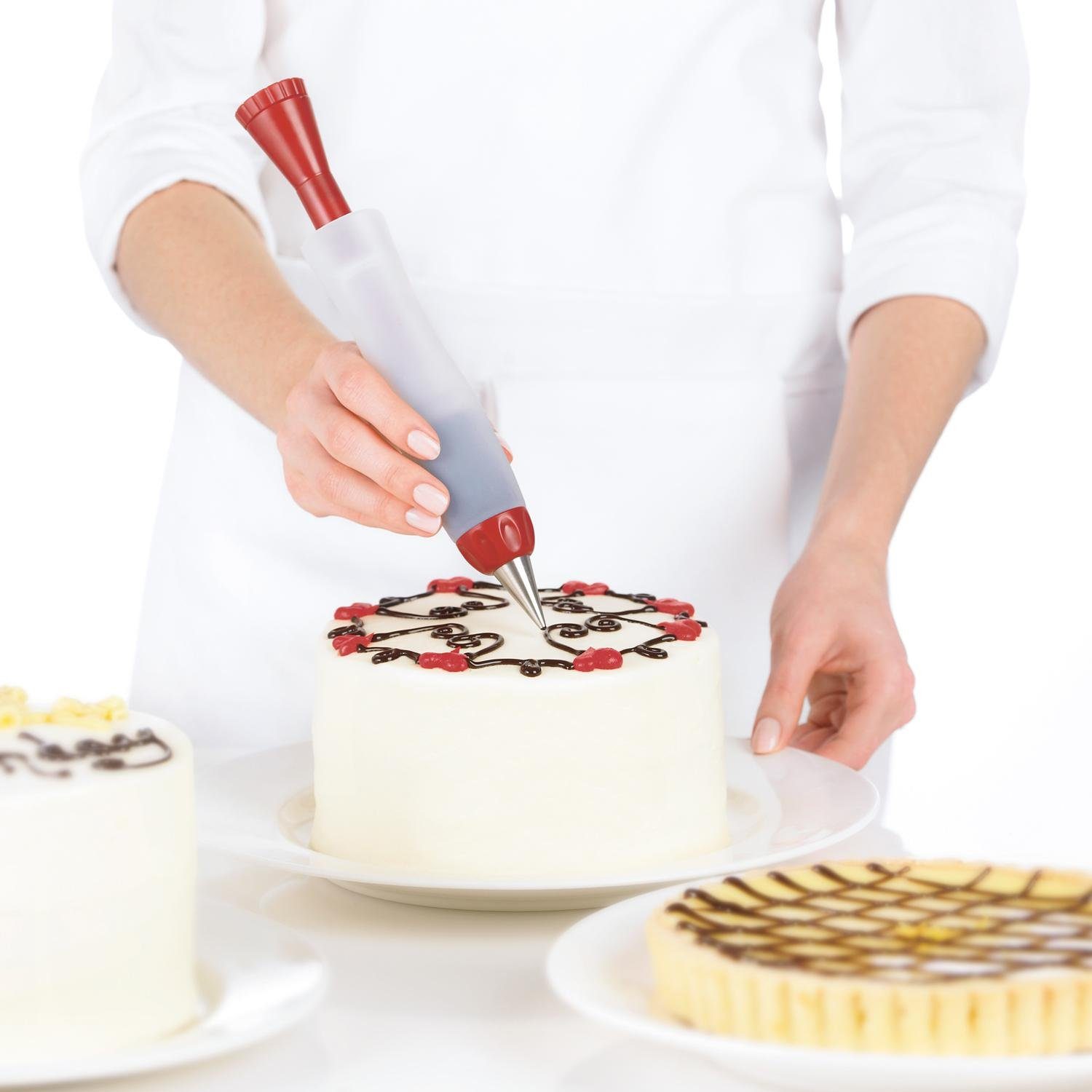 Cuisipro Dekorierstift Deluxe mit 2 Tüllen