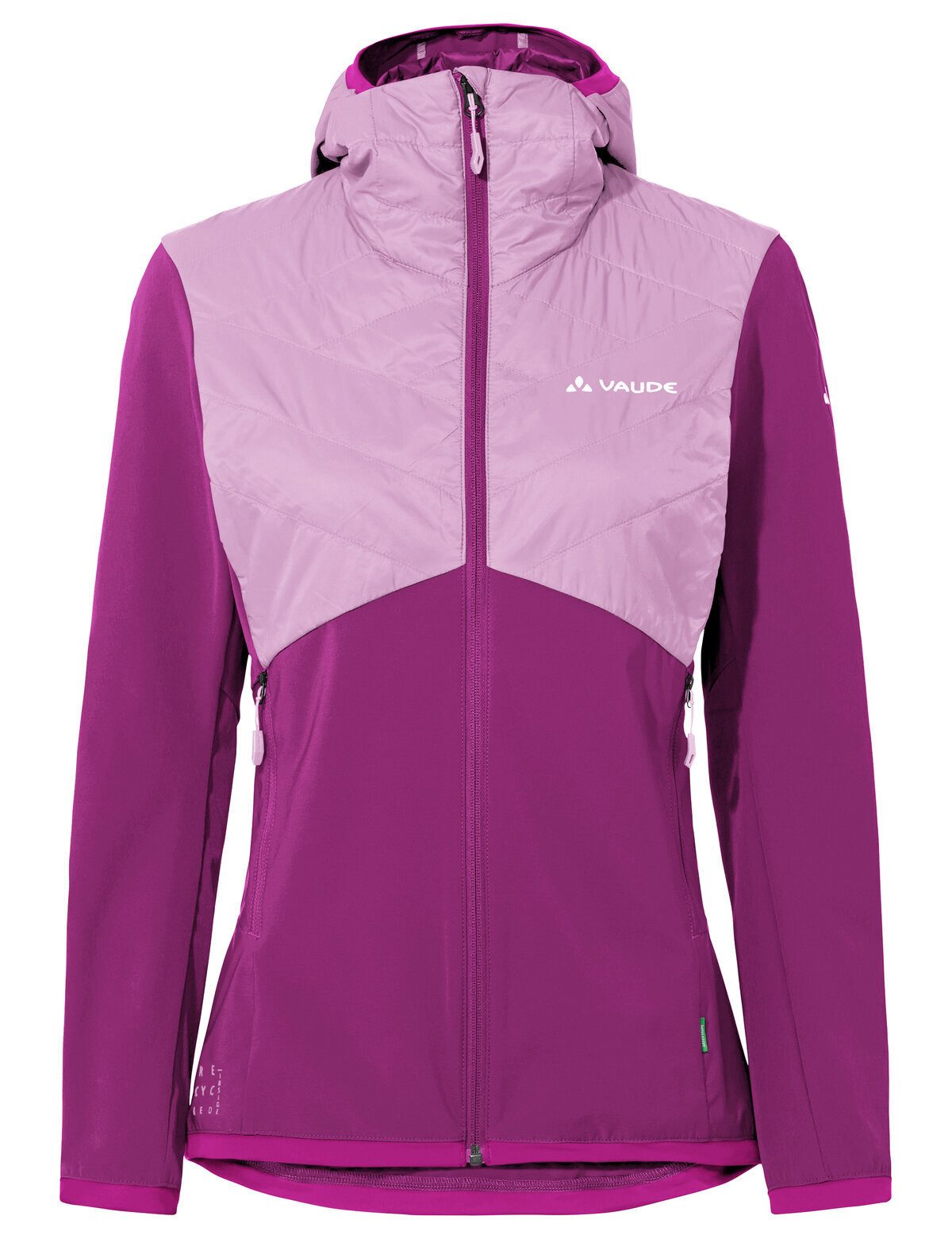 VAUDE Outdoorjacke Women's Brenva Jacket (1-St) leichte Damen Hybrid-Isolationsjacke für den Bergsport