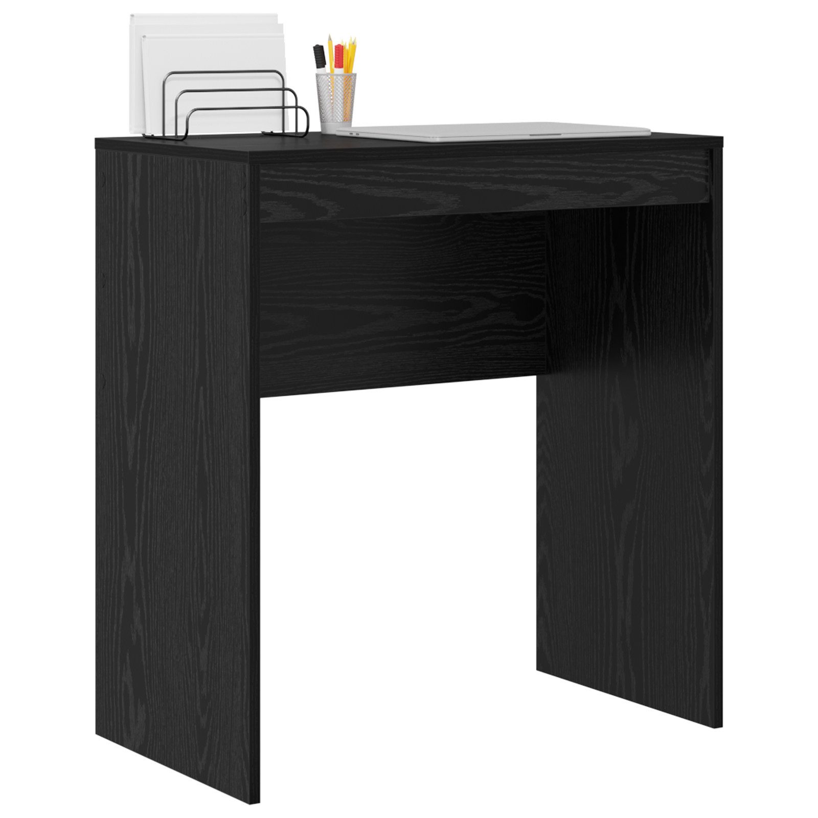 vidaXL Schreibtisch Schreibtisch Schwarz Eiche Holzwerkstoff günstig online kaufen