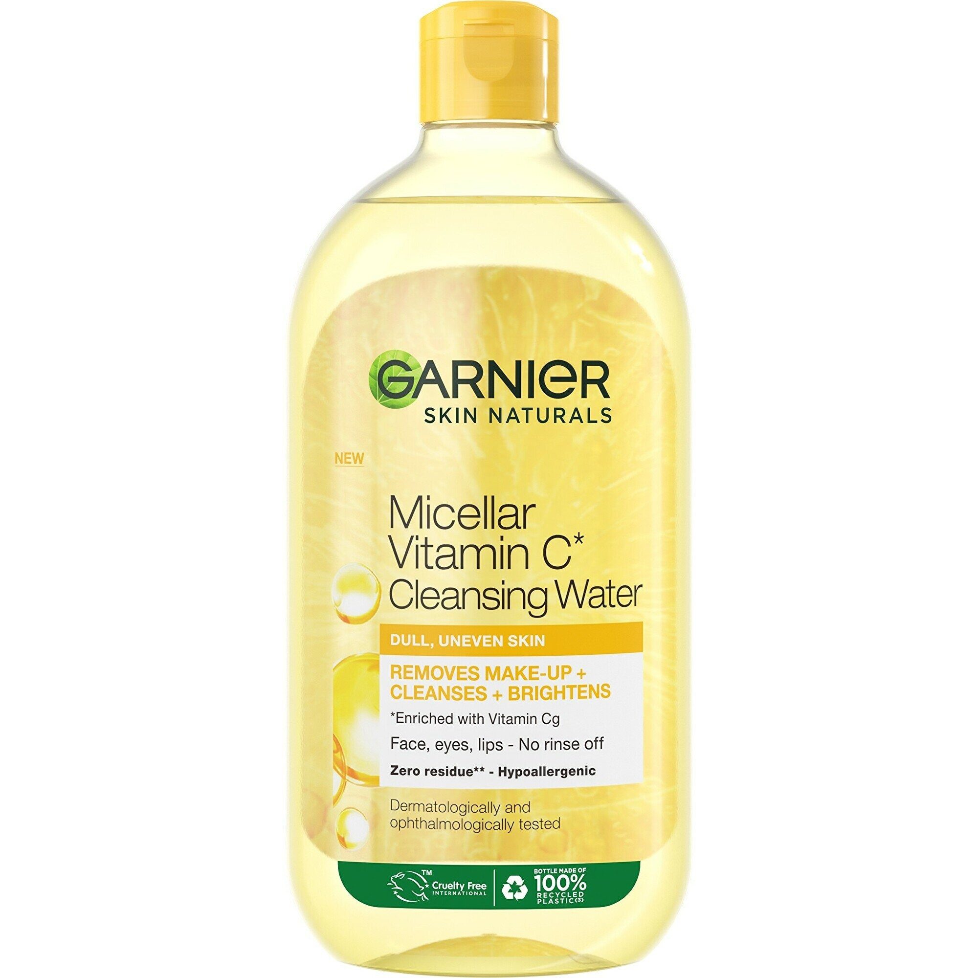 GARNIER Gesichtswasser Aufhellendes Mizellenwasser mit Vitamin C* Haut Naturals