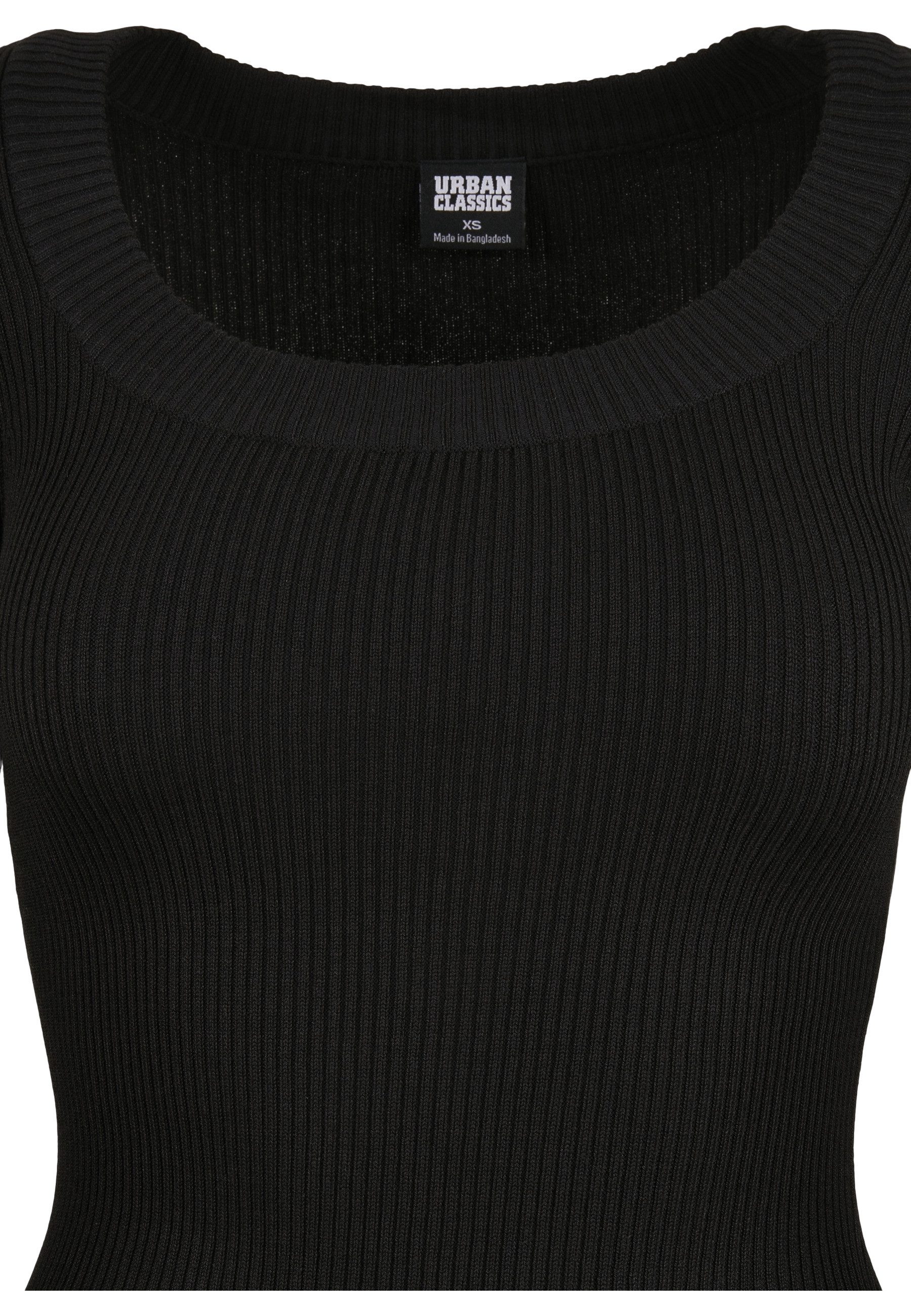 URBAN CLASSICS Sweatshirt Urban Classics Damen Ladies Wide Neckline Sweater (1-tlg)