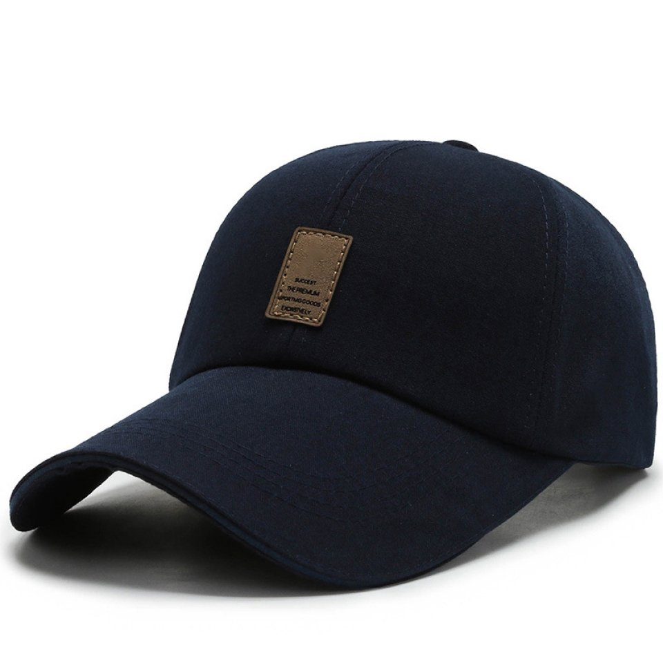 Blusmart Baseball Cap Herren-Baseballkappe Aus Baumwoll-Canvas, Sonnenhut Für Lauftraining Navy blau