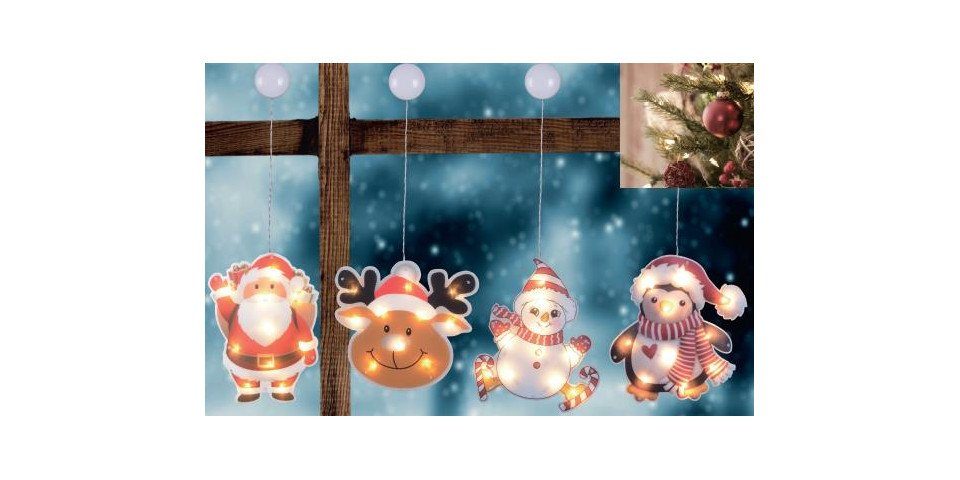 Trend Line Dekofigur TrendLine LED Fensterbild 30 cm Weihnachten günstig online kaufen