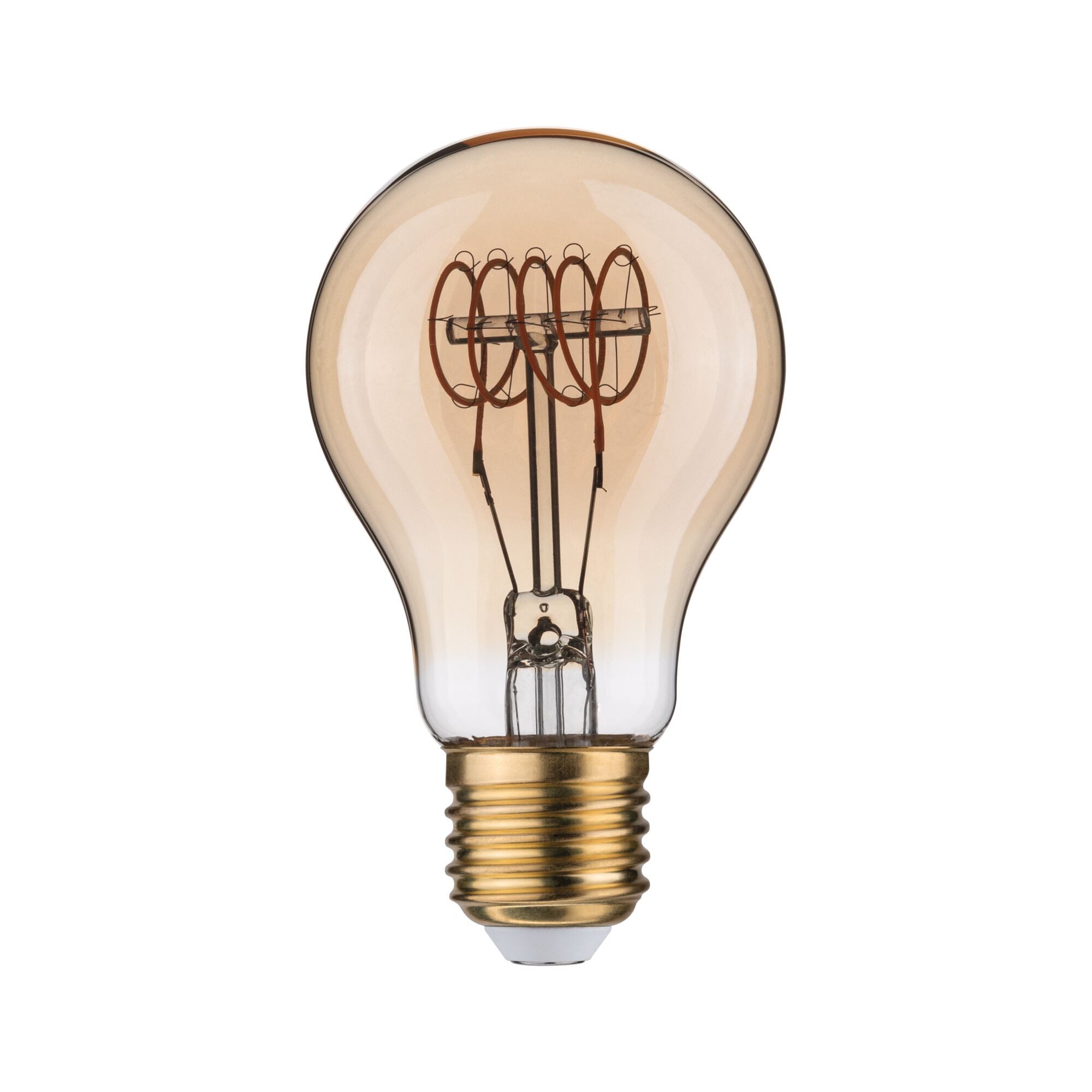 Paulmann LED-Leuchtmittel Rustic Shine AGL 300lm 4,5W 1800K W gold 230V, E27, 1 St.