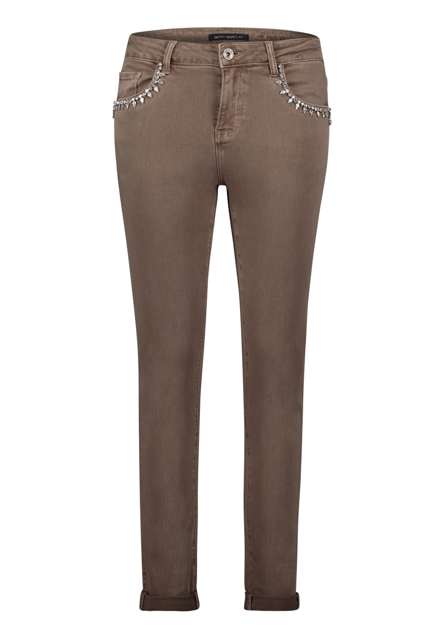 Betty Barclay Slim-fit-Jeans Damen Basic-Jeans mit Waschung