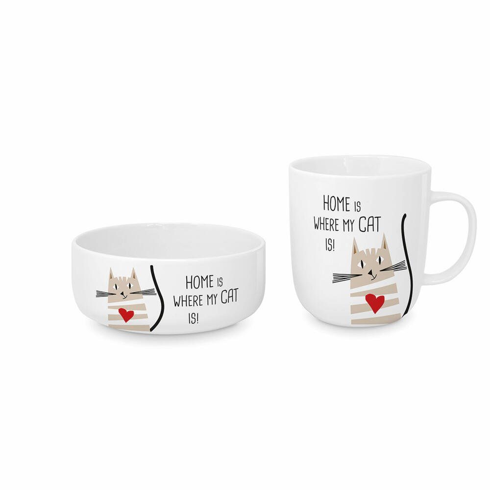 Tasse Home Cat Set 2-tlg.