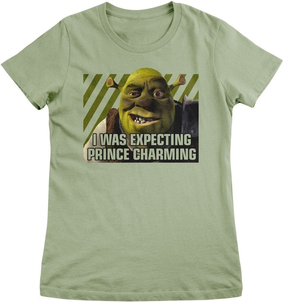 Shrek T-Shirt I Was Expecting Prince Charming Girly Tee