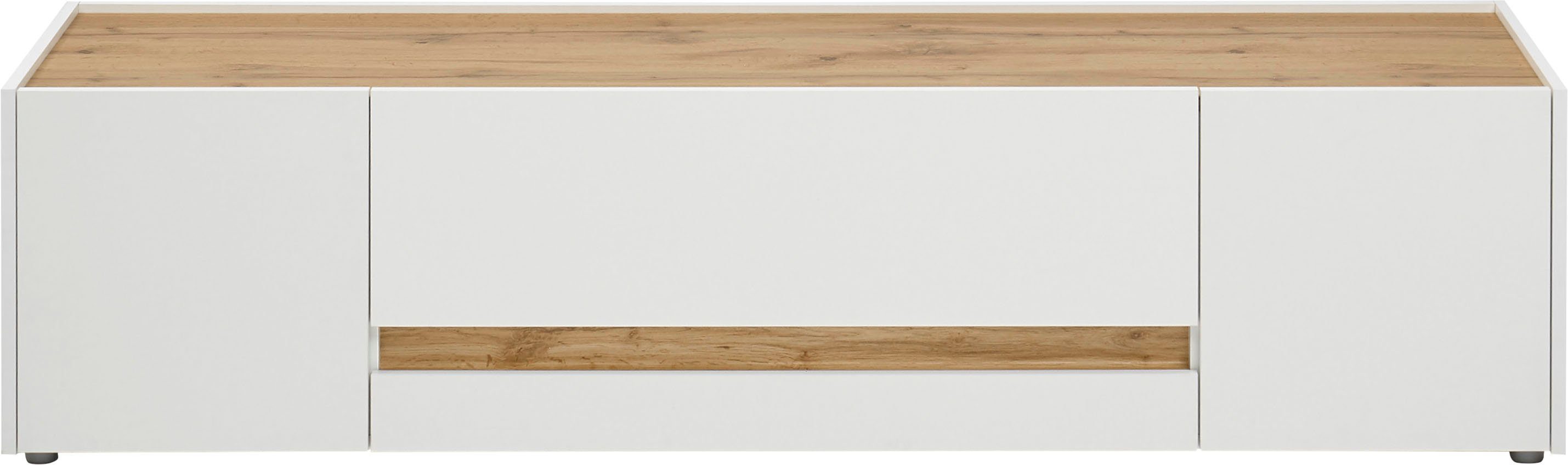 Home affaire Lowboard City/Giron, moderner TV-Schrank, Kommode, TV-Unterschrank, zeitlos, modern, ausreichend Stauraum, vielseitig einsetzbar