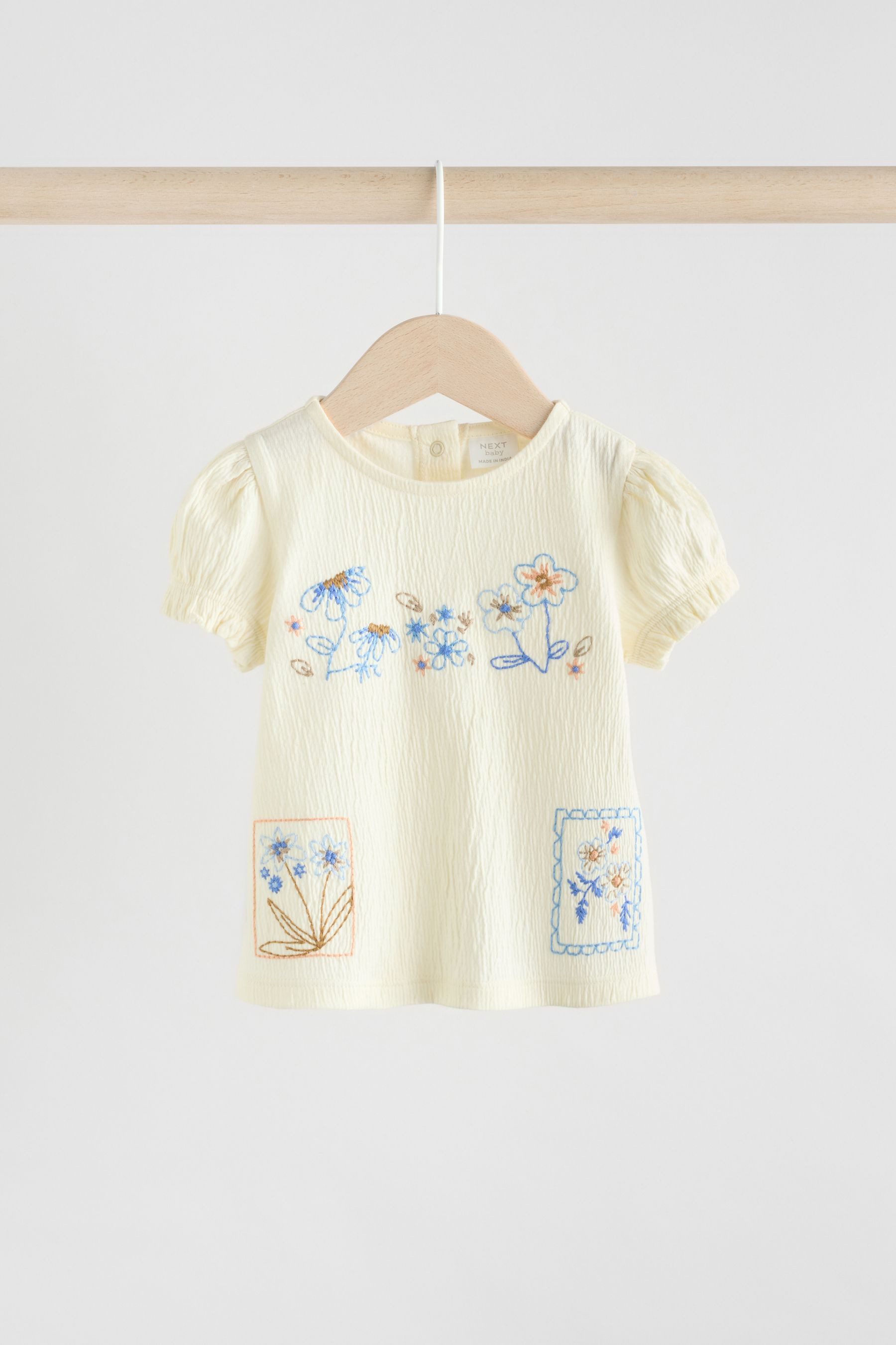Next Top & Shorts T-Shirt mit Puffärmeln und Shorts, 2-teiliges Set (2-tlg)