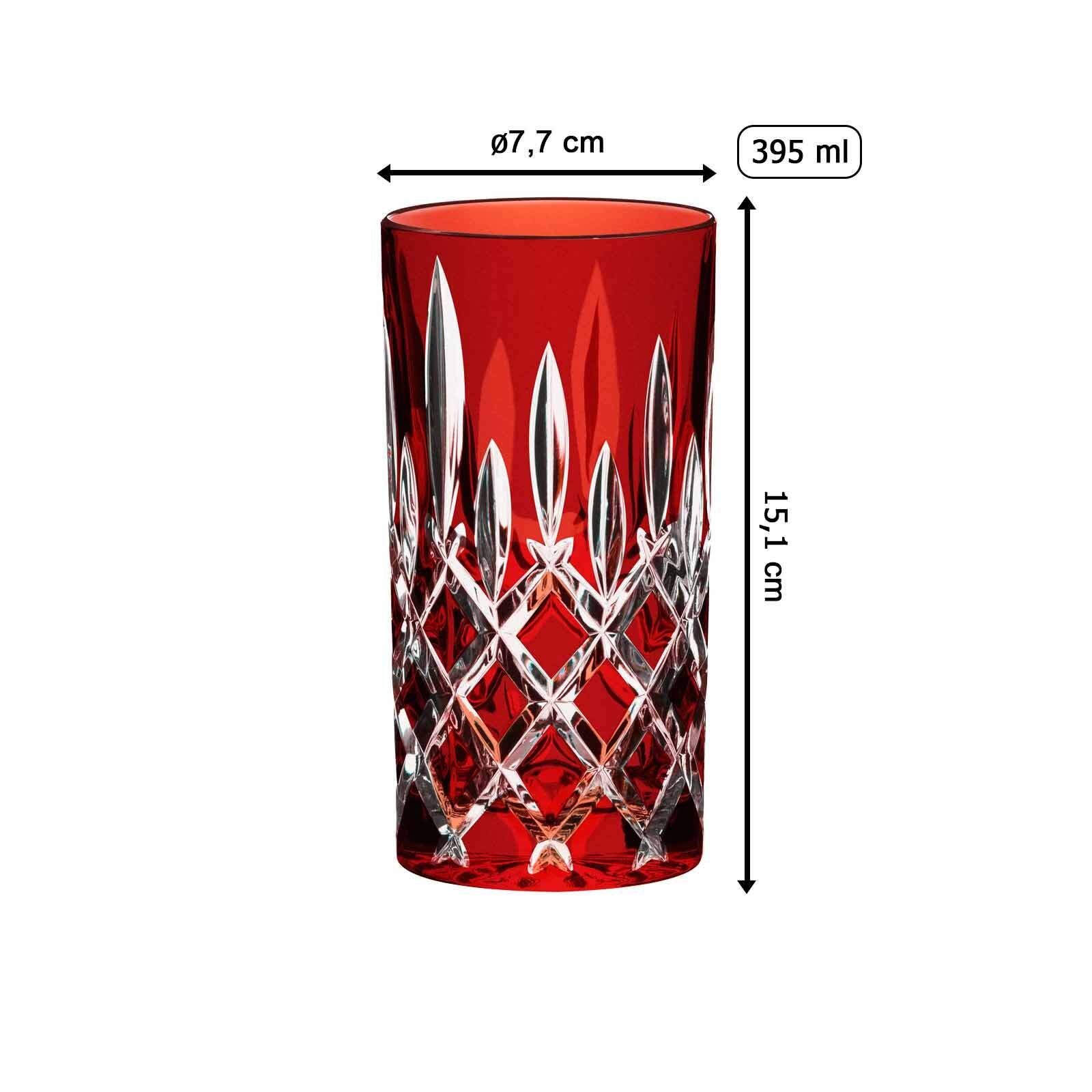 RIEDEL THE WINE GLASS COMPANY Longdrinkglas Laudon Highball Longdrinkglas 395 ml, 1-tlg., Glas