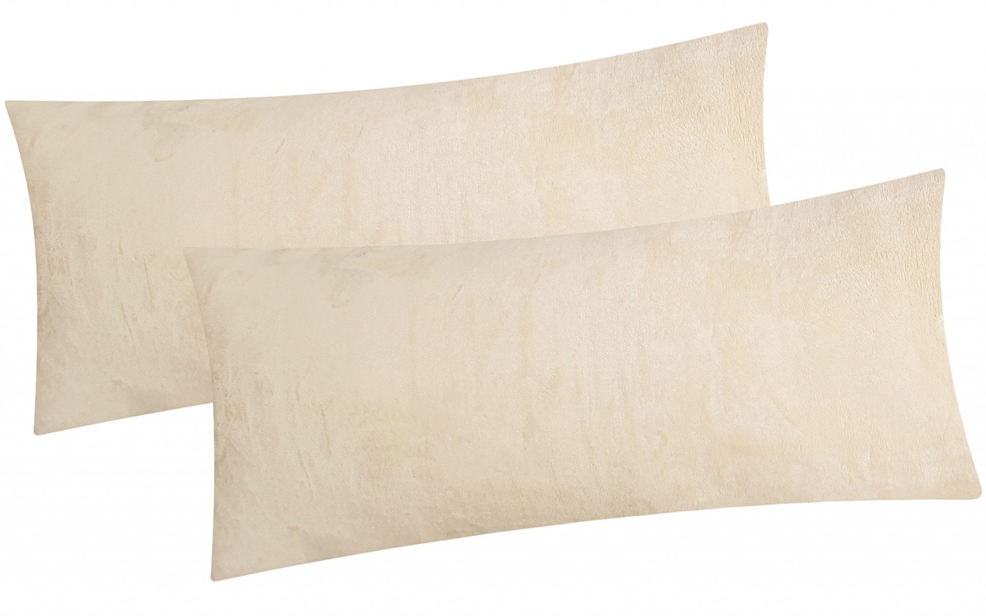 Heubergshop Seitenschläferkissenbezug, (2 Stück), 40x145cm, Fleece günstig online kaufen