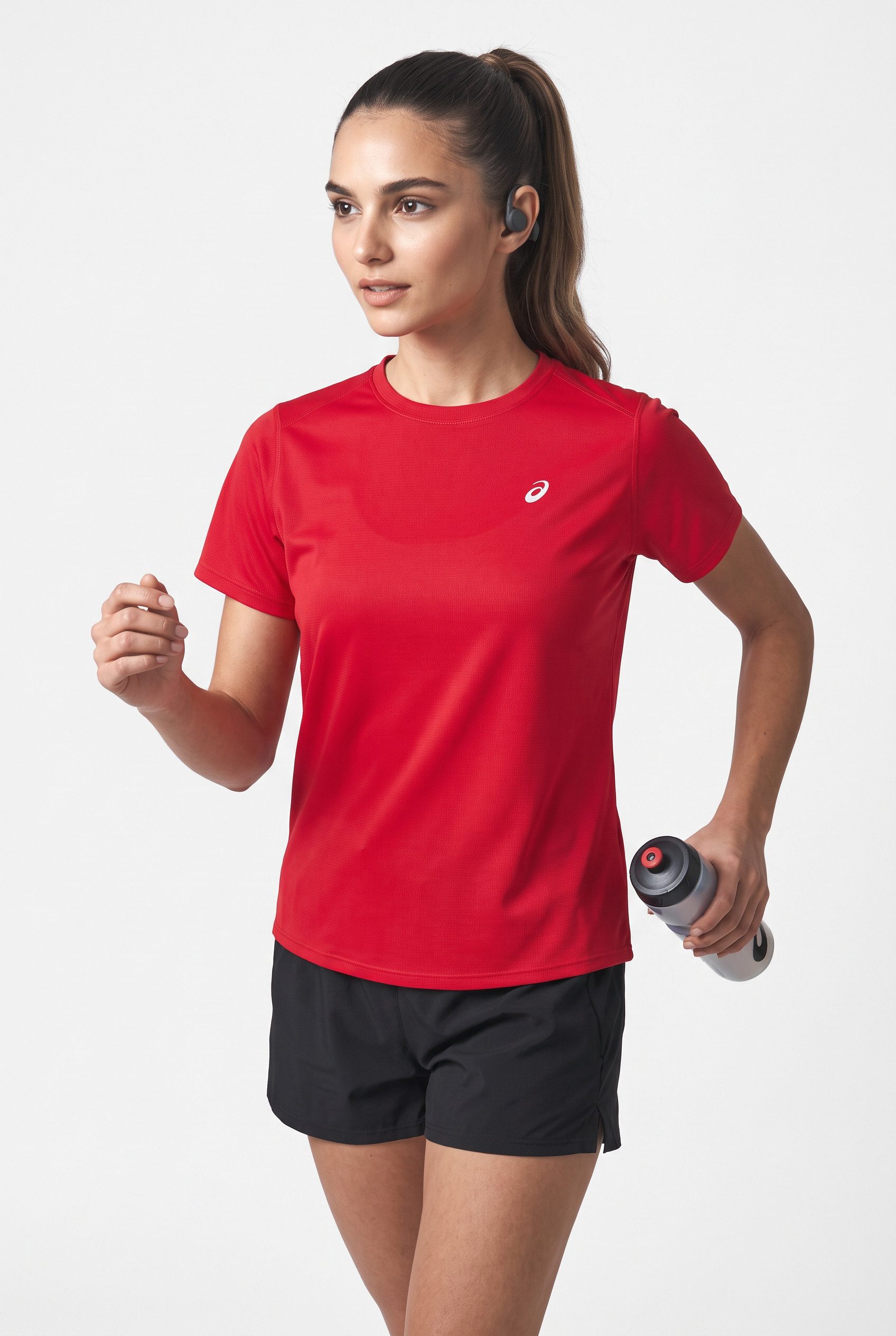 Asics Laufshirt ASICS CORE TOP Schnelltrocknend, Reflektierend, Leicht