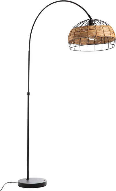 SET-ONE Bogenlampe »Panama«, Ein-/Ausschalter, ohne Leuchtmittel, "Set One by Musterring",180 cm Kabel mit Fußschalter, Höhenverstellbar