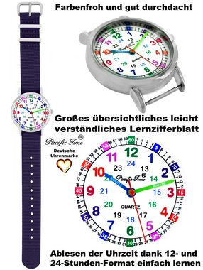 Pacific Time Quarzuhr Set Kinder Armbanduhr Lernuhr Wechselarmband, Mix und Match Design - Gratis Versand