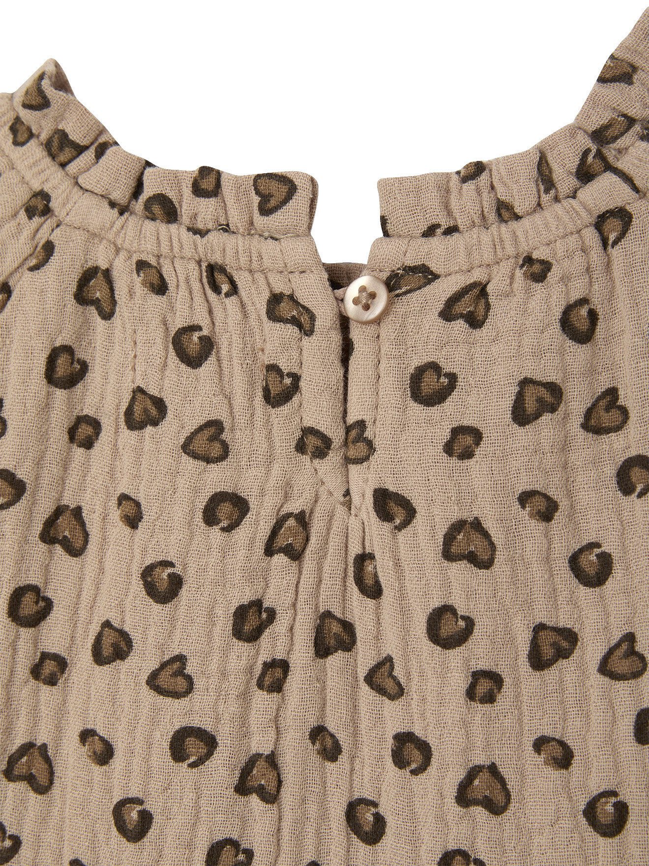 vertbaudet Minikleid Mädchen Baby Volantkleid aus Baumwollmusselin – Bild 4 von 5