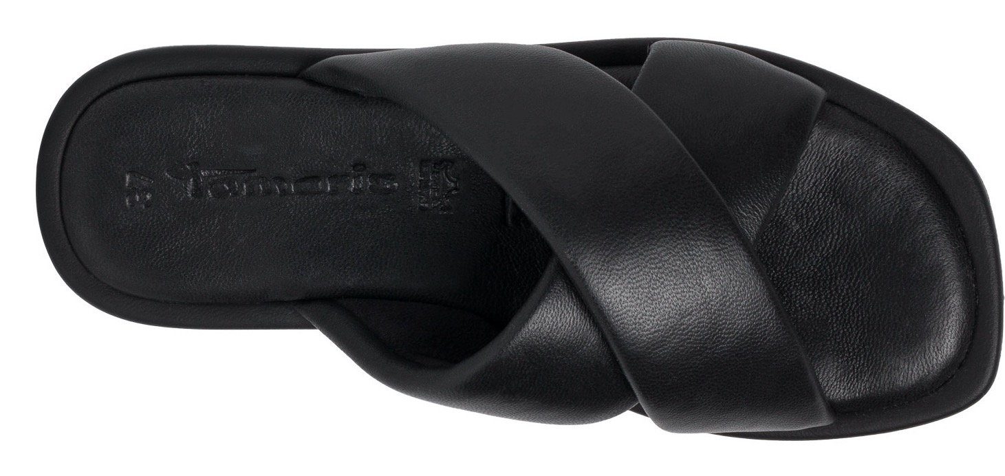 Pantolette komfortabler schwarz mit Tamaris Innensohle