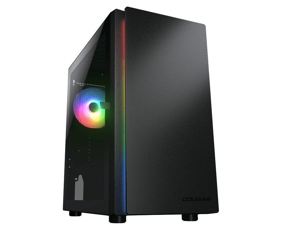 Cougar PC-Gehäuse PURITY RGB, Mini Tower, Schwarz