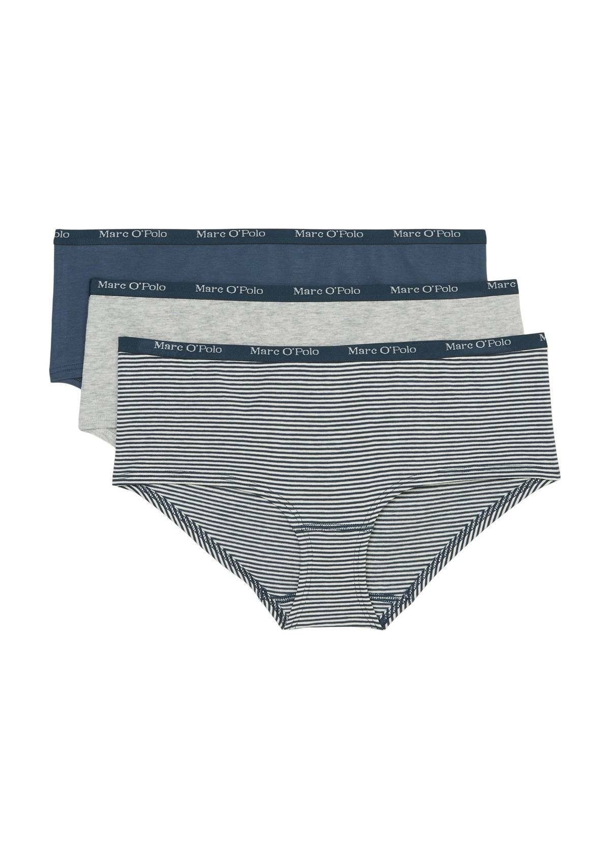 Marc O'Polo Slip »Damen Slips 3er Pack - W-Panty, Briefs, Cotton« online  kaufen | OTTO