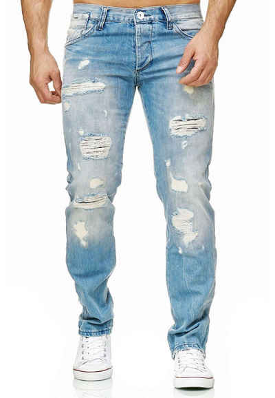 RedBridge Bequeme Jeans »Glendale« im Destroyed-Design