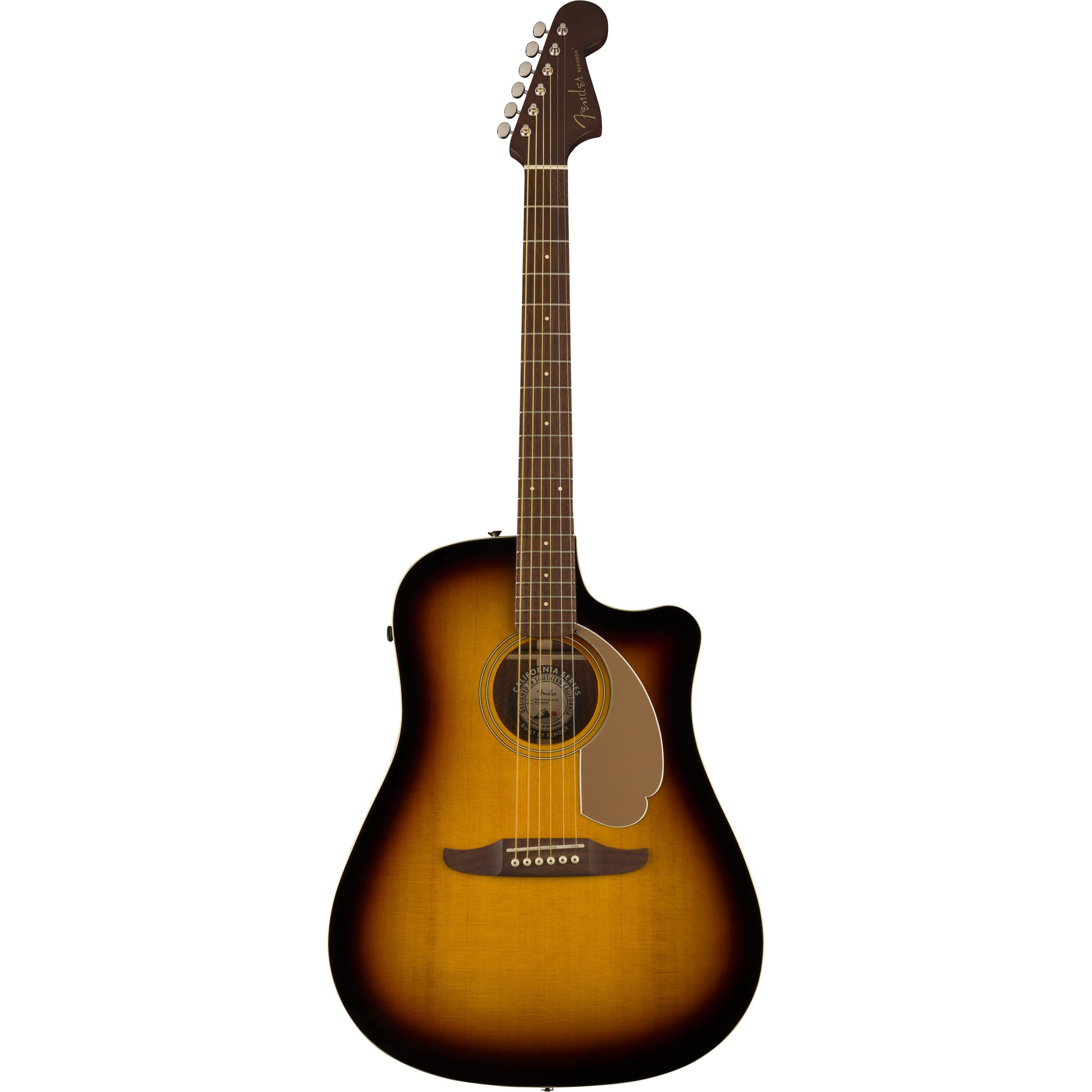 Fender Westerngitarre, Westerngitarren, Dreadnought Gitarren, Redondo Player WN Sunburst - Westerngitarre