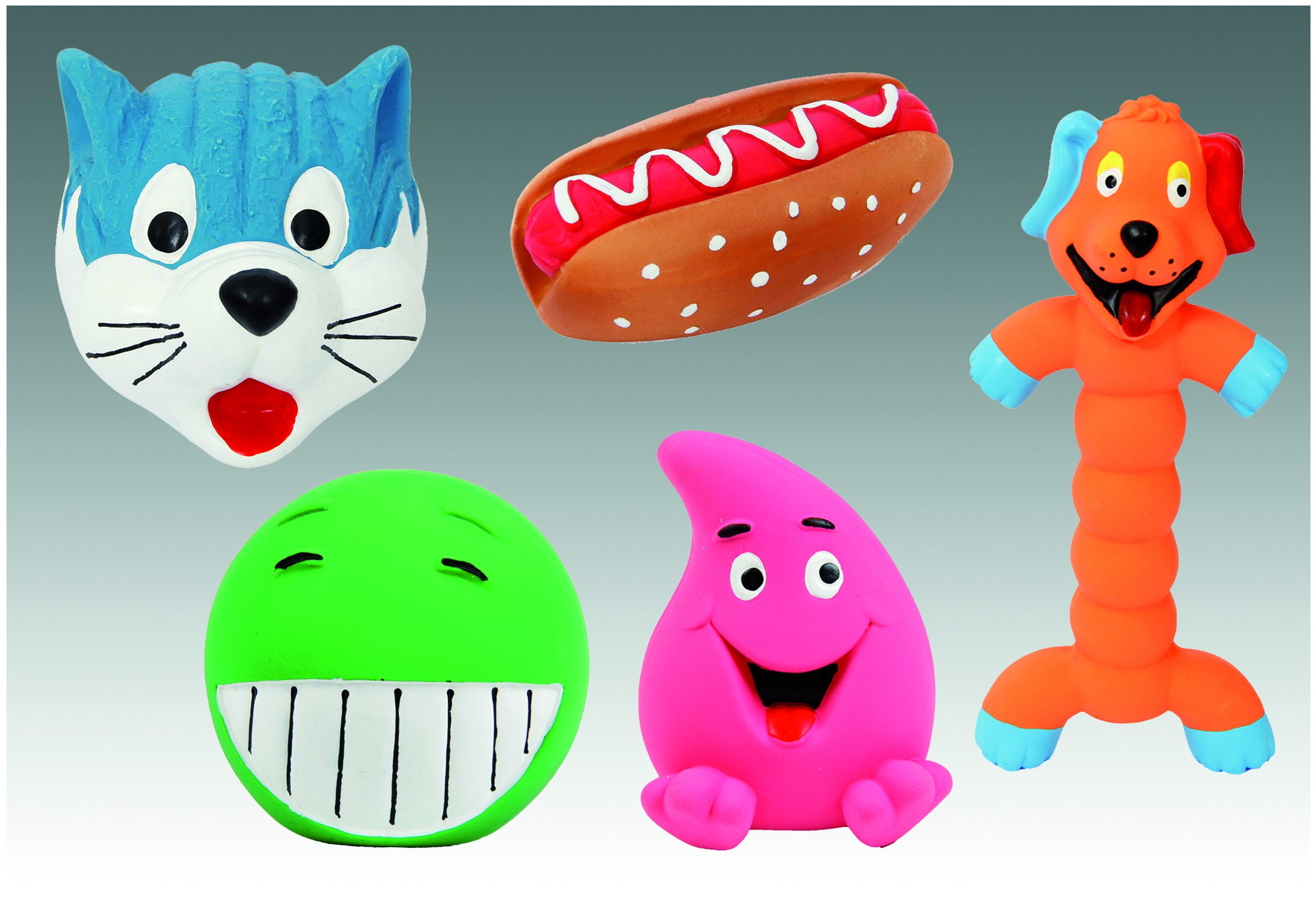 HEIM Tierquietschie Spielzeug-Set (10 Stück) quietschend, (10-tlg) günstig online kaufen