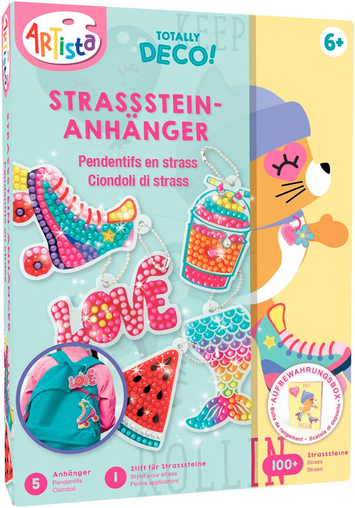 ARTISTA Kreativset Strassstein-Anhänger
