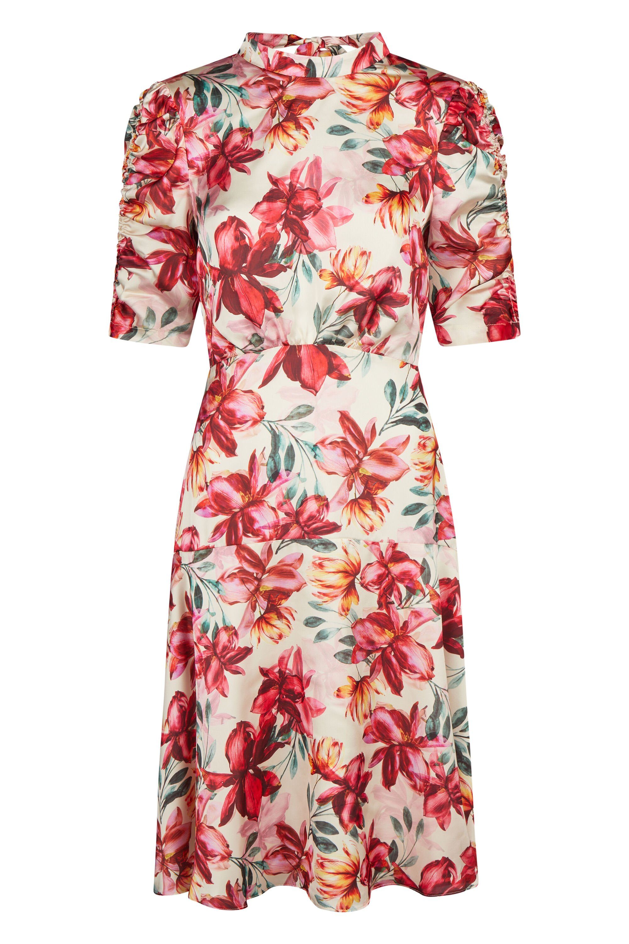 Kleo Abendkleid (1-tlg) Elegant schimmernder Satinstoff günstig online kaufen
