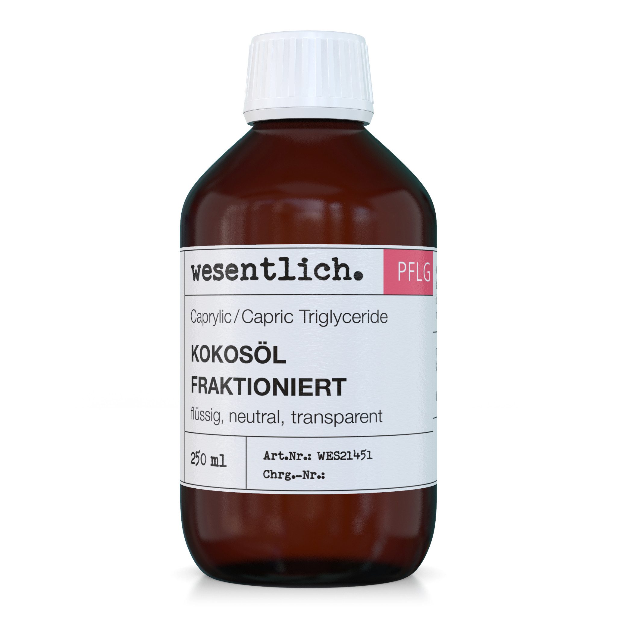 wesentlich. Körperöl Kokosöl fraktioniert 250ml