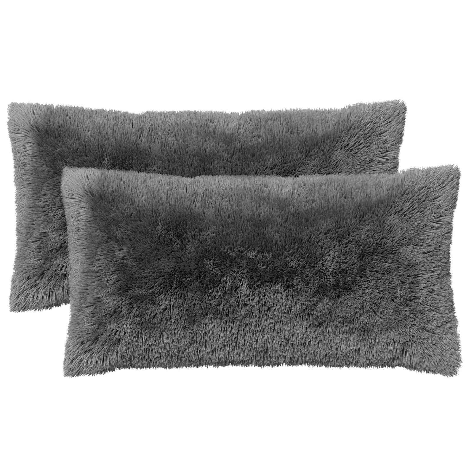 vidaXL Zierkissen Kissen mit Kissen HEERLEN 6 Stk. Hellgrün PV Fleece, (6 St)