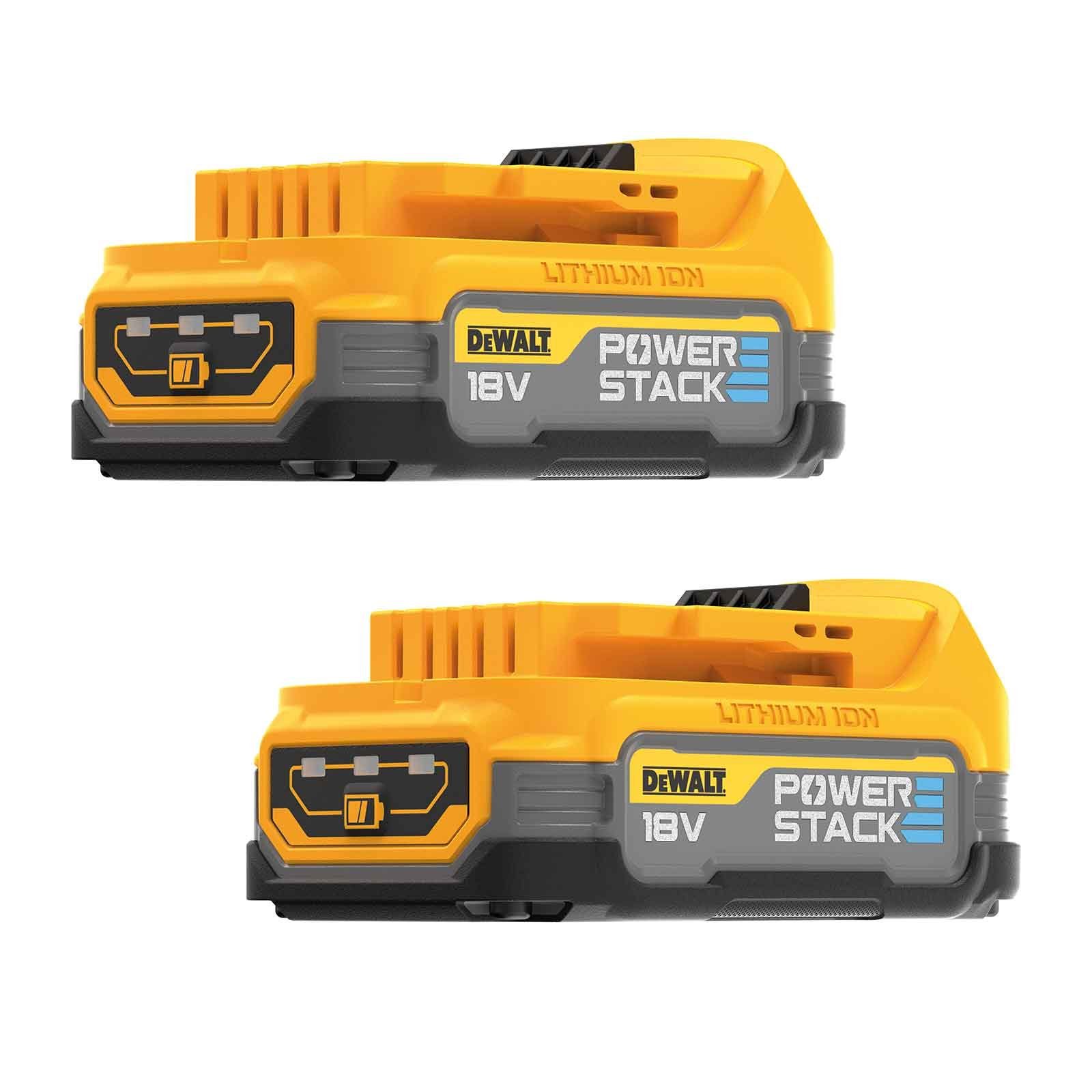 DeWalt Powerstack Akku DCBP034E2-XJ - 2x 18V XR 1,7Ah - Pouch Zellen Powerstation DCBP034E2-XJ (18 V)