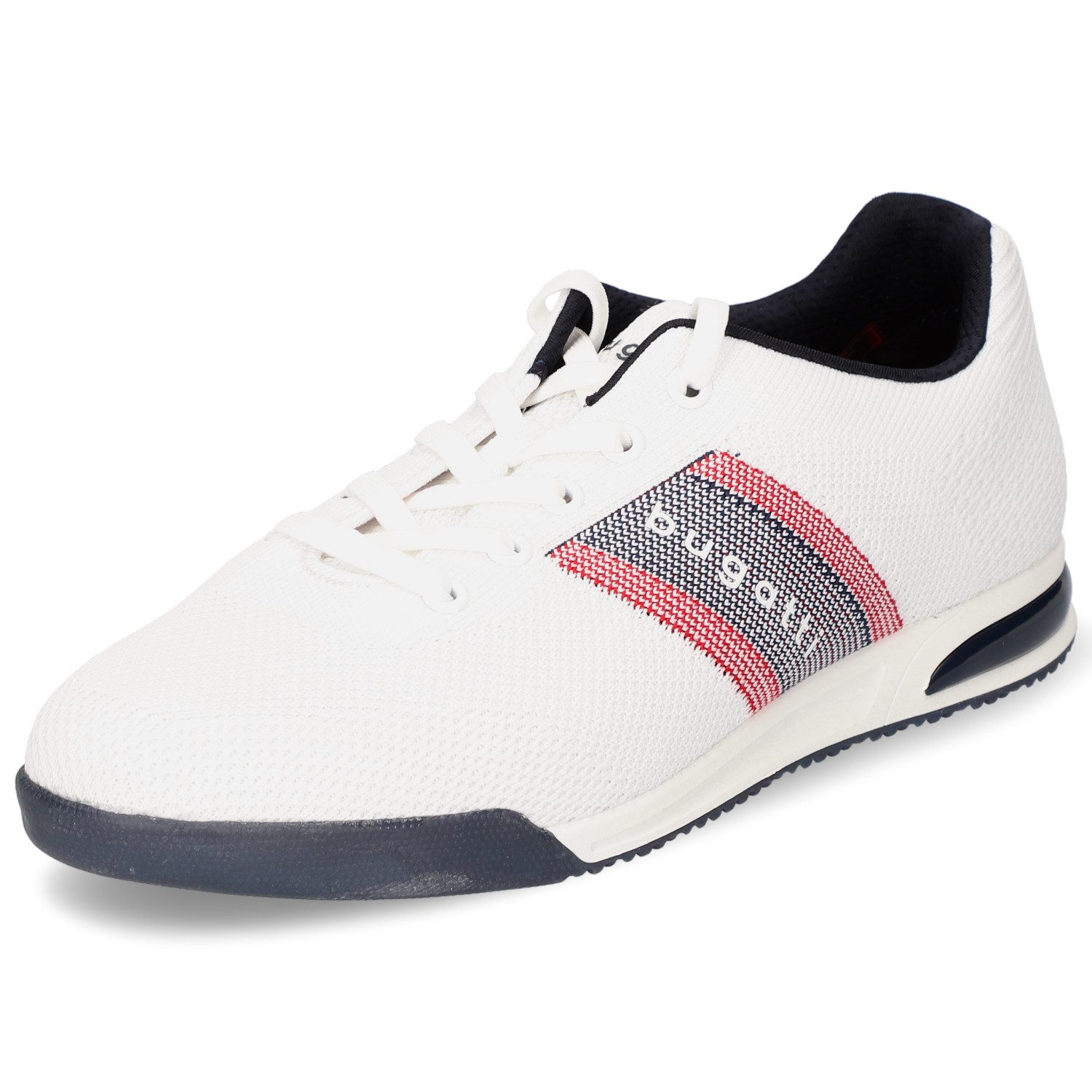 bugatti Bugatti 321A38076900-2000 Herren Textil weiss Schnürschuh