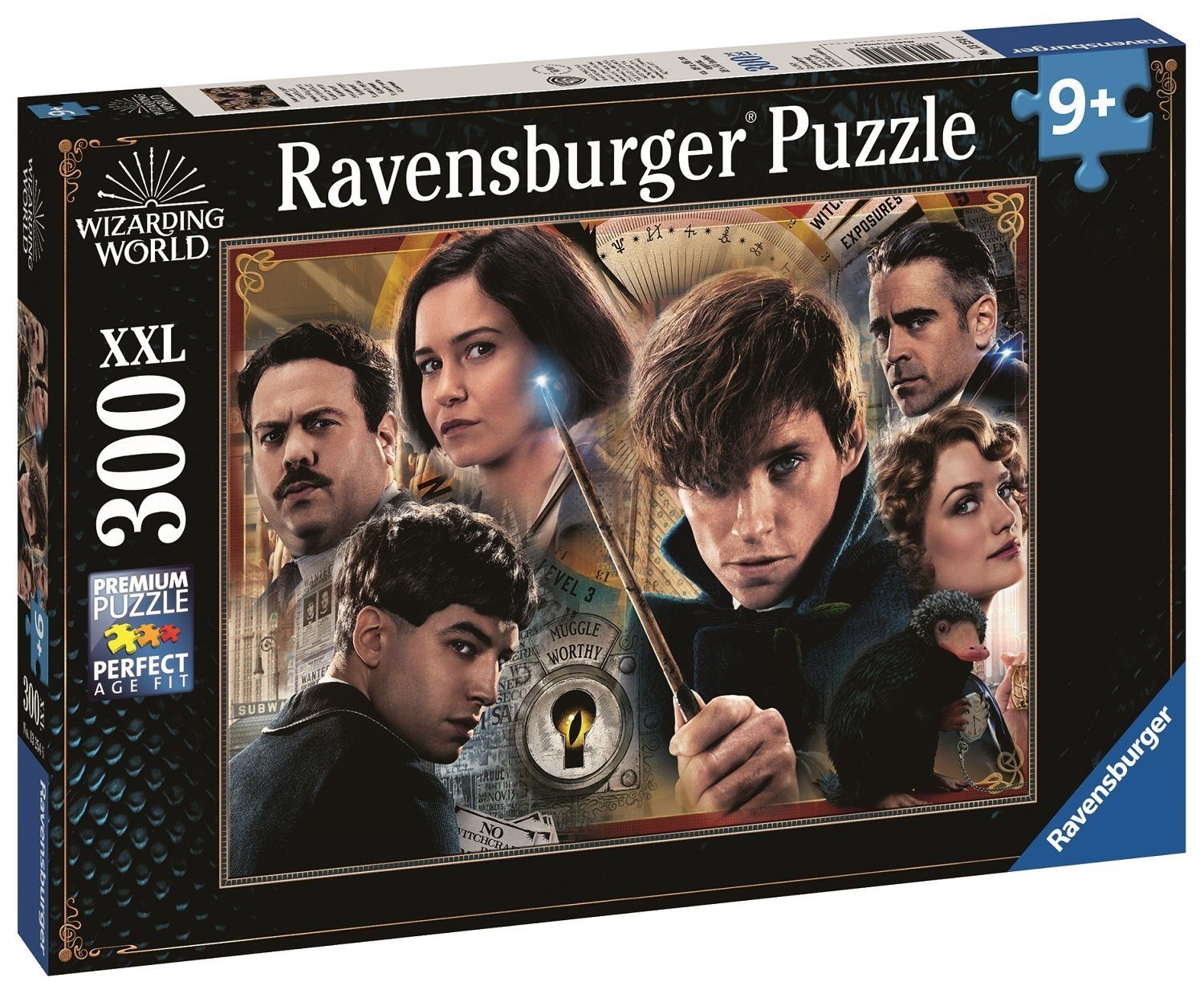 Ravensburger Puzzle Ravensburger 13254 Scamander gegen Grindewald 300 Teile XXL Puzzle, 300 Puzzleteile, Made in Europe